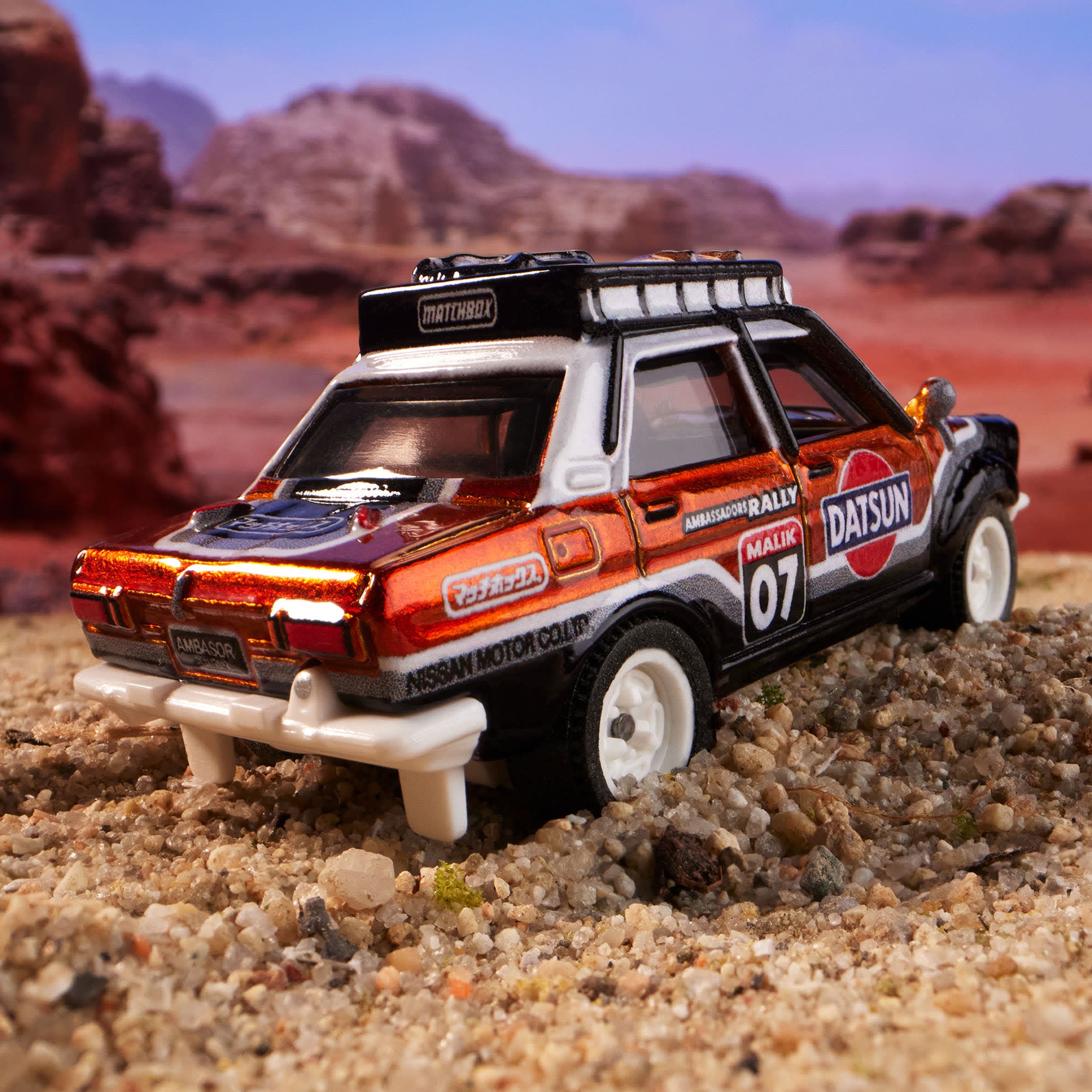 Matchbox 1970 Datsun 510 Rally - Image 7