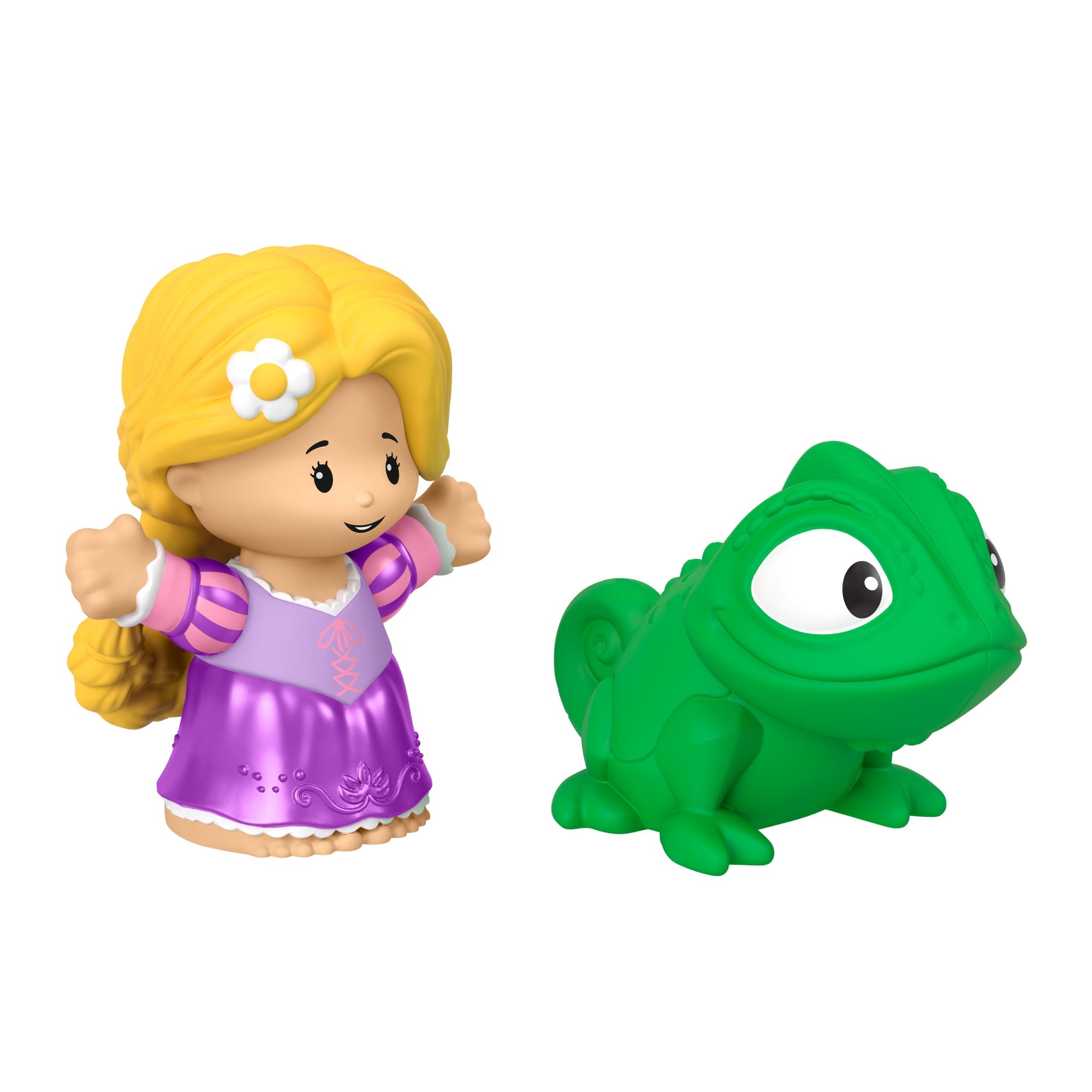 Little People Disney Princesa Juguete para Bebés Figuras de Rapunzel y Pascal - Image 3