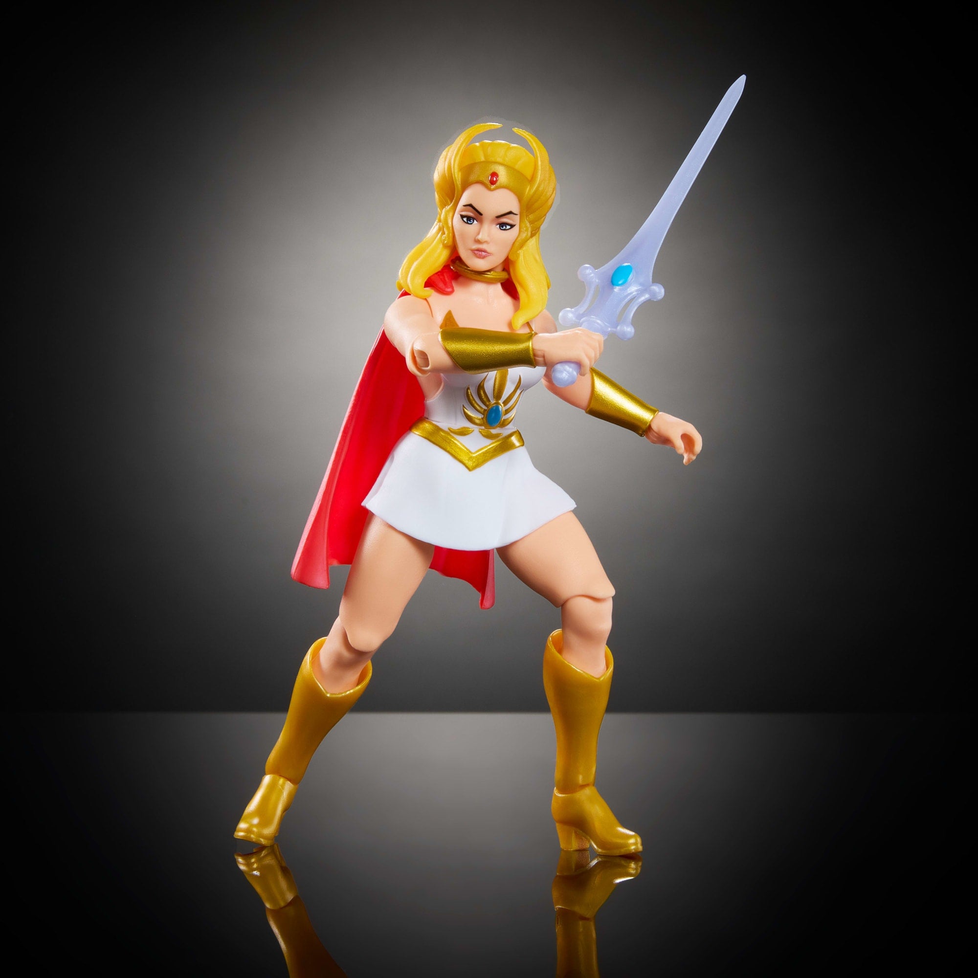 Masters of the Universe Origins Figura de Acción Cartoon Collection She-Ra de 5.5 pulgadas - Image 5