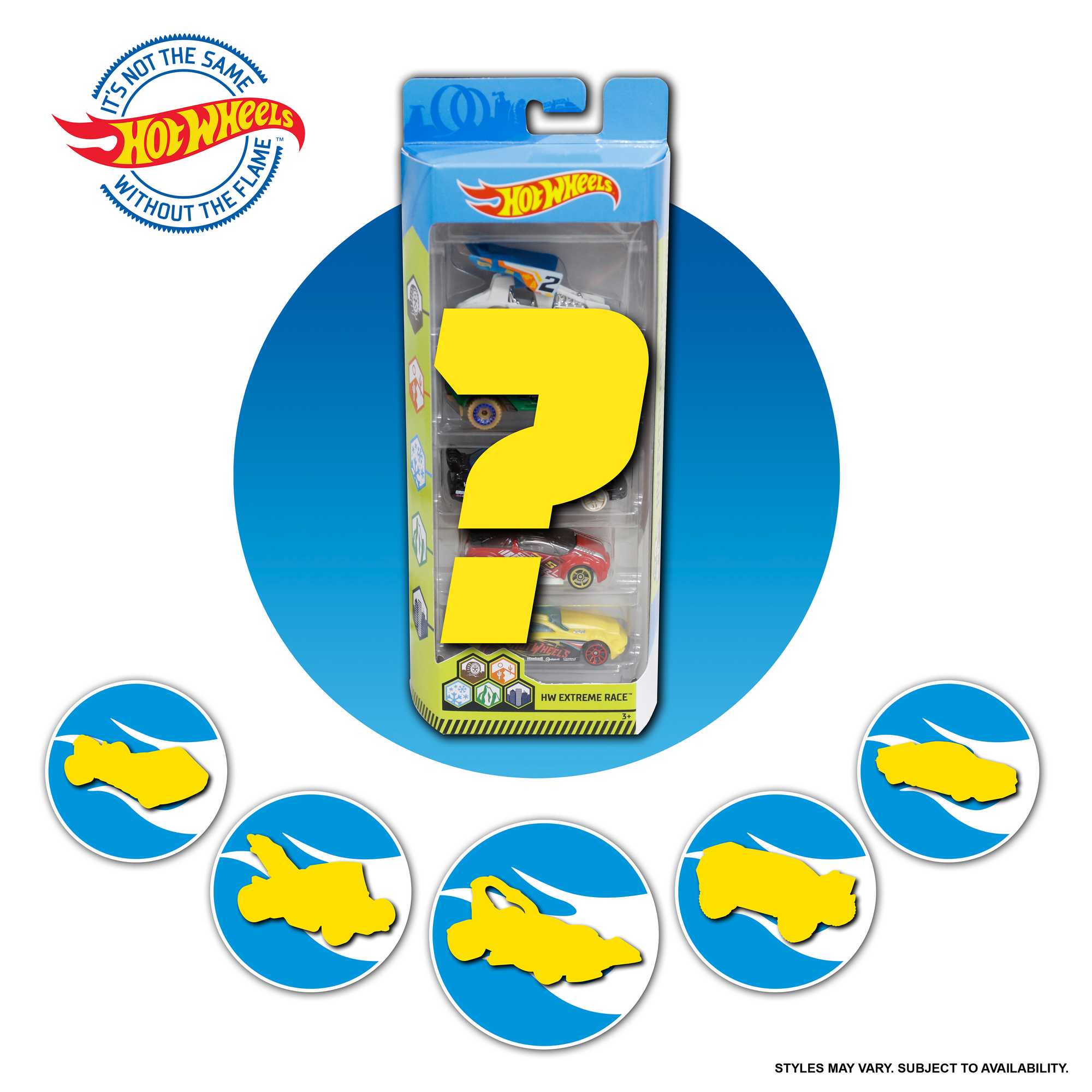 Hot Wheels Cars. 5-Pack Of Die-Cast Toy Cars Or Trucks in 1:64 Scale - Image 5