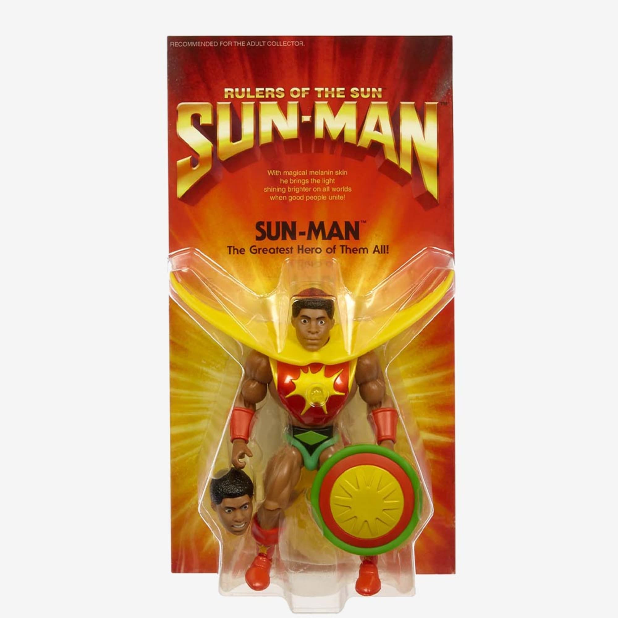 Masters of the Universe Origins Sun-Man Action Figure - Image 6