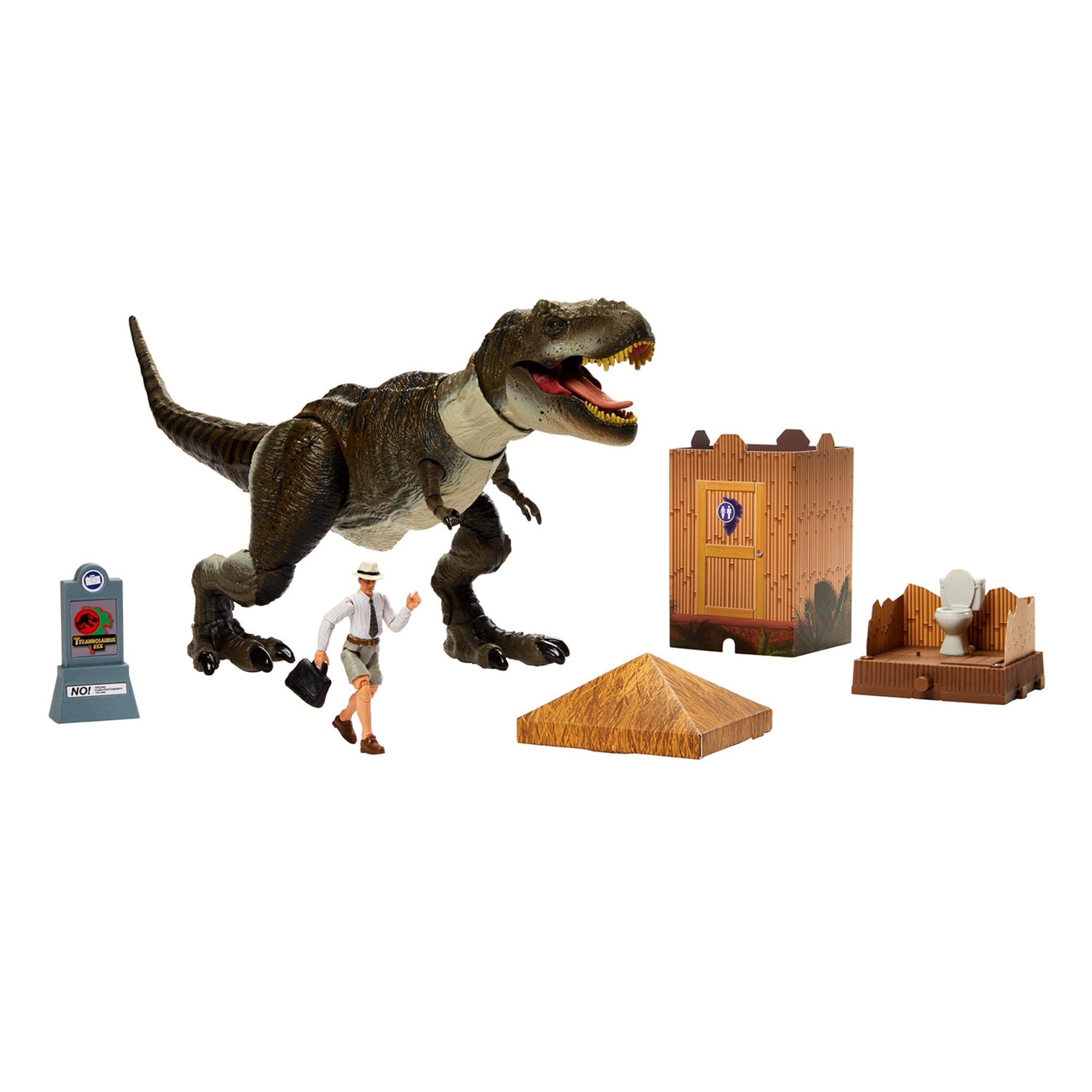 Jurassic World Hammond Collection Outhouse Chaos Set - Image 2