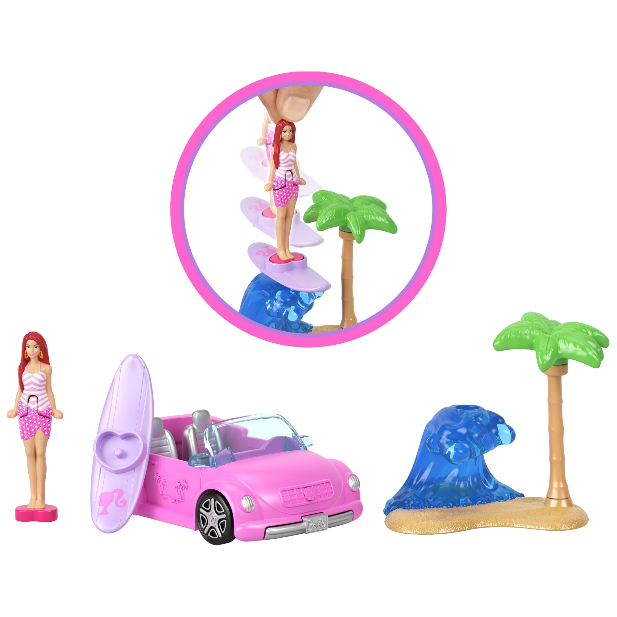 Barbie Mini BarbieLand Vehículo para Muñecas Clínica de Atención - Image 3