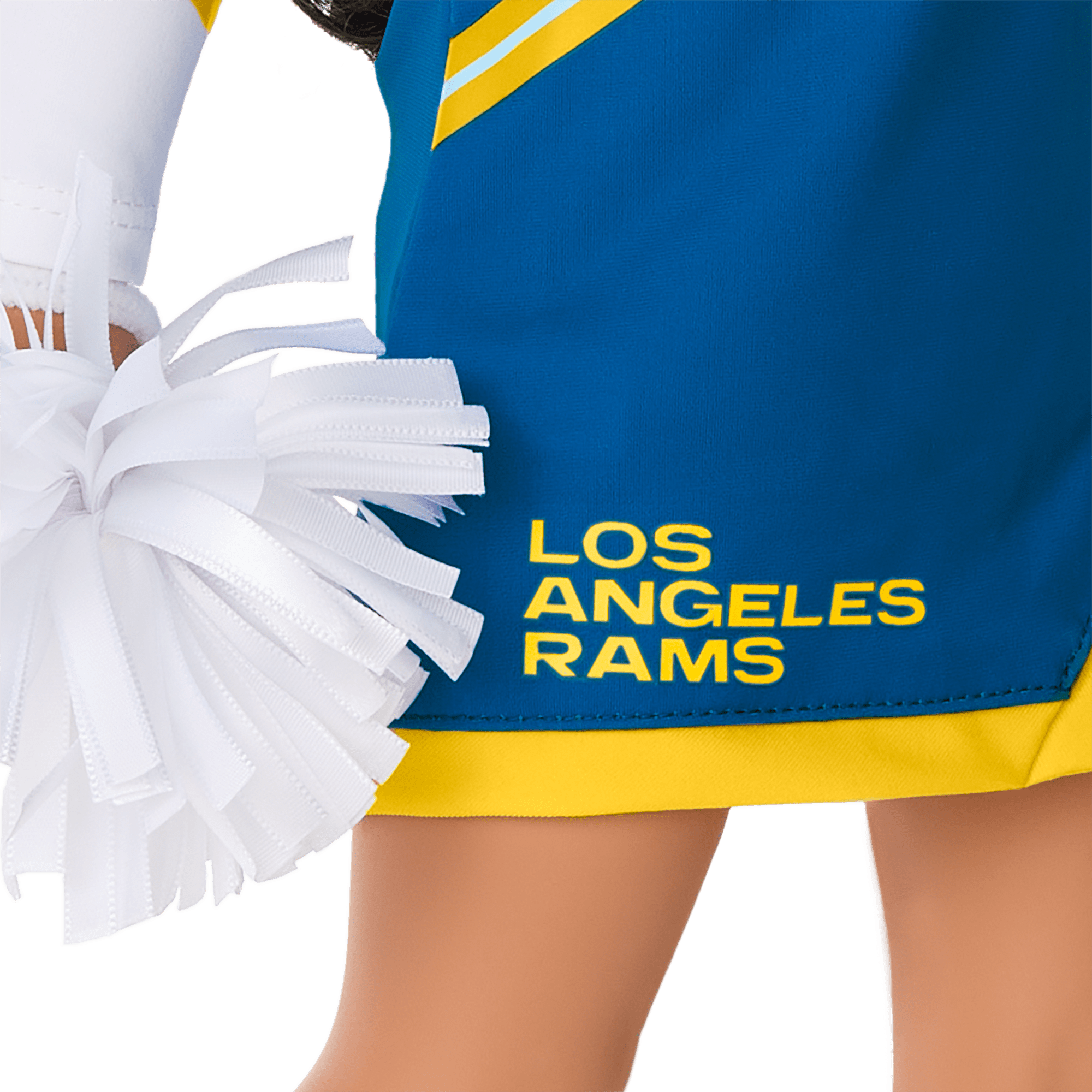 American Girl® x NFL Los Angeles Rams Cheer Uniform for 18-inch Dolls - Image 6