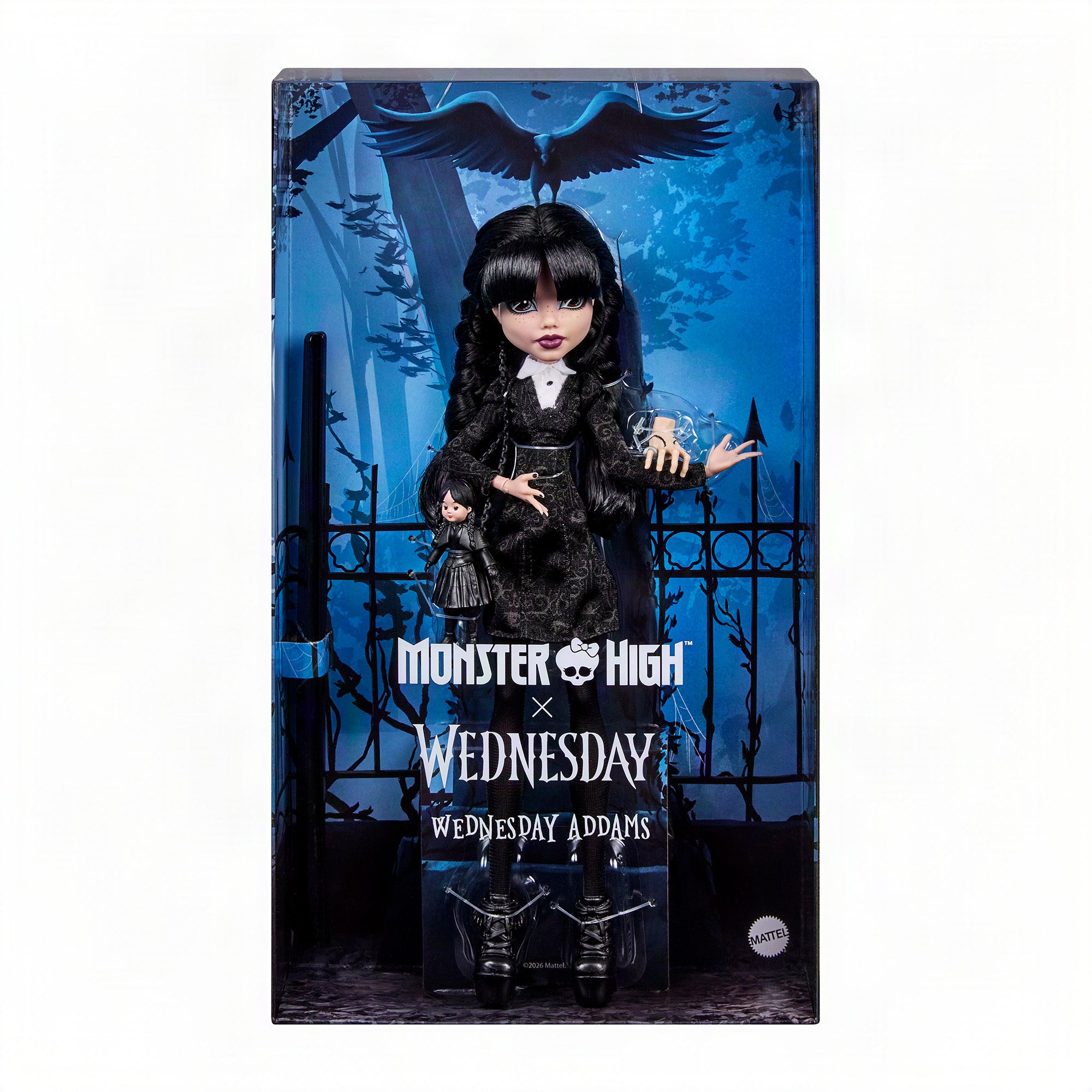 Monster High Wednesday Series Wednesday Addams Doll - Image 13
