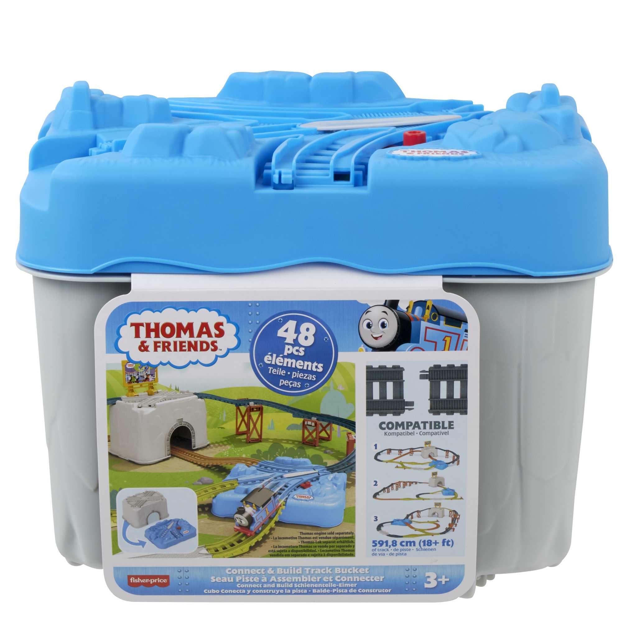 Fisher-Price-Seau Piste à Assembler et Connecter Thomas et ses Amis - Image 6