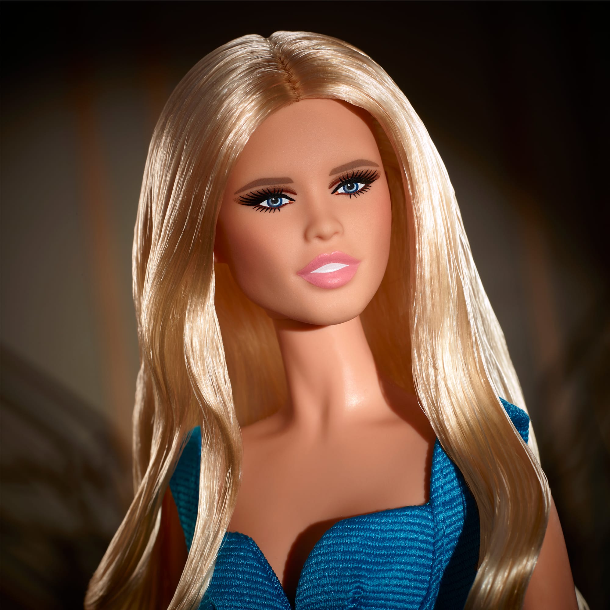 Claudia Schiffer Supermodel Barbie Doll in Versace Gown | Mattel Creations - Image 4