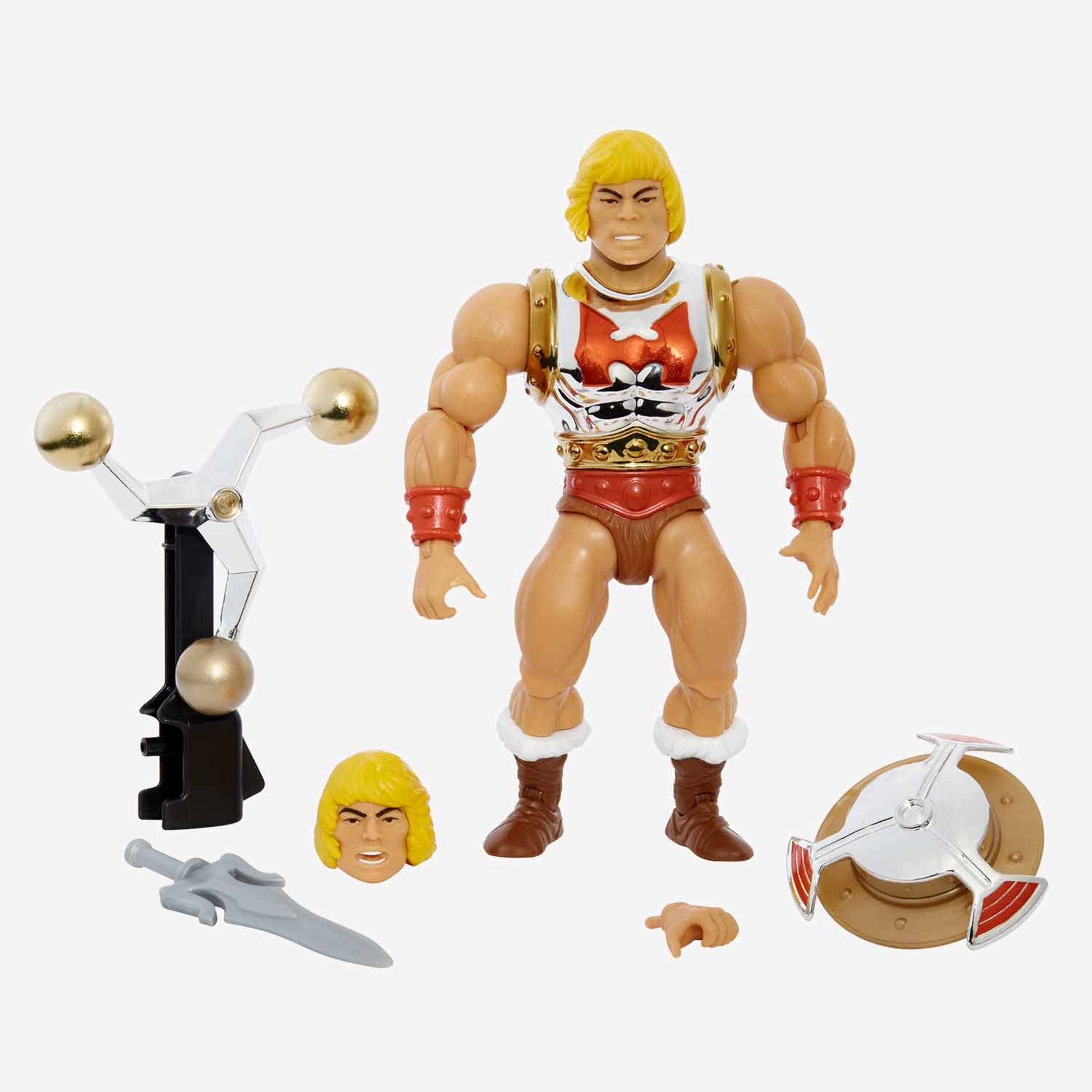 Masters of the Universe Origins Flying Fists He-Man Figure - Image 8