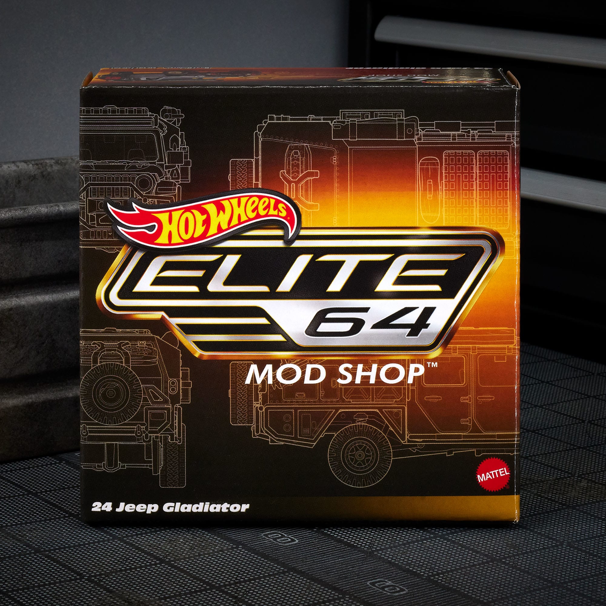 Hot Wheels Elite 64 Mod Shop '24 Jeep Gladiator - Image 10