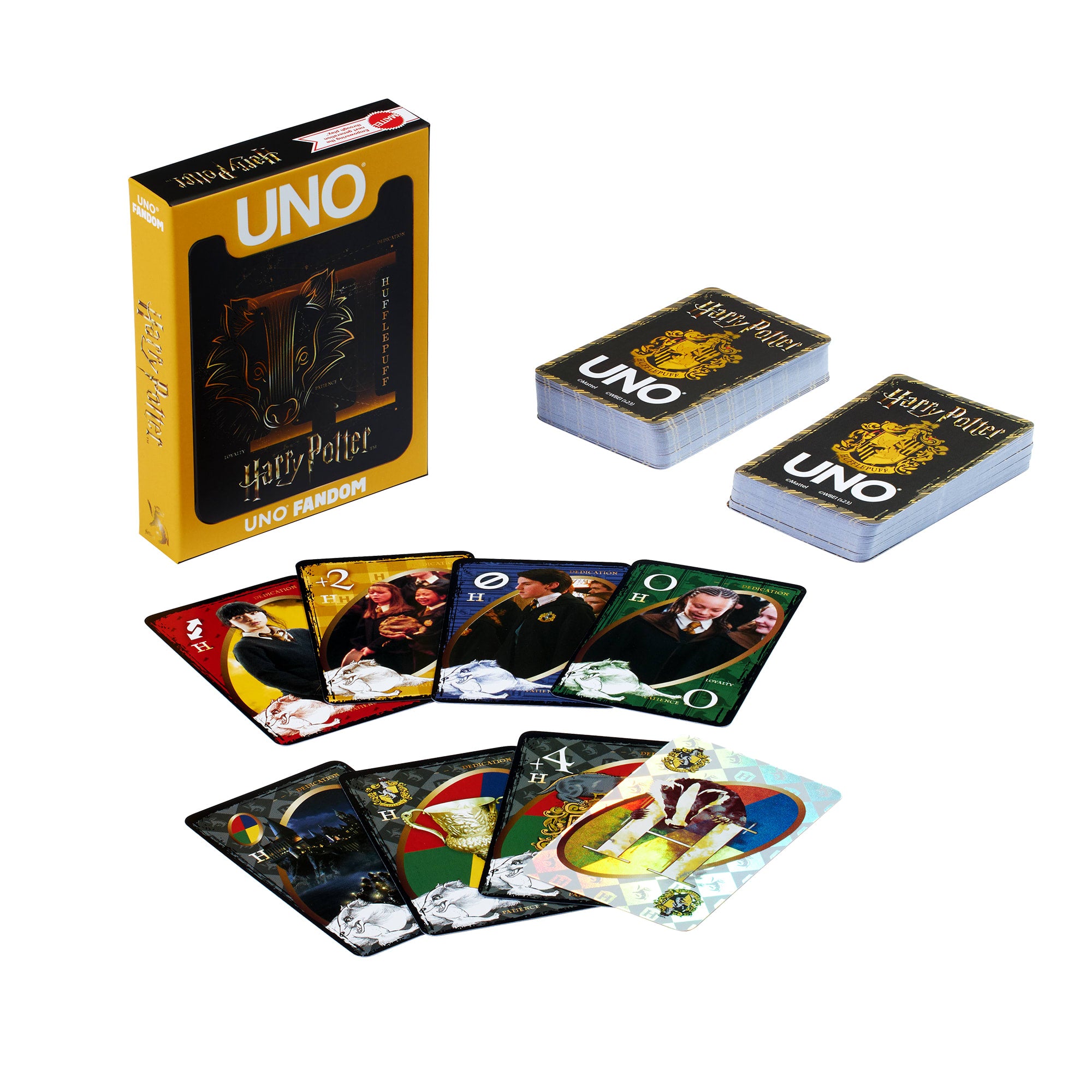 UNO Fandom Harry Potter Hufflepuff Game Deck - Image 2