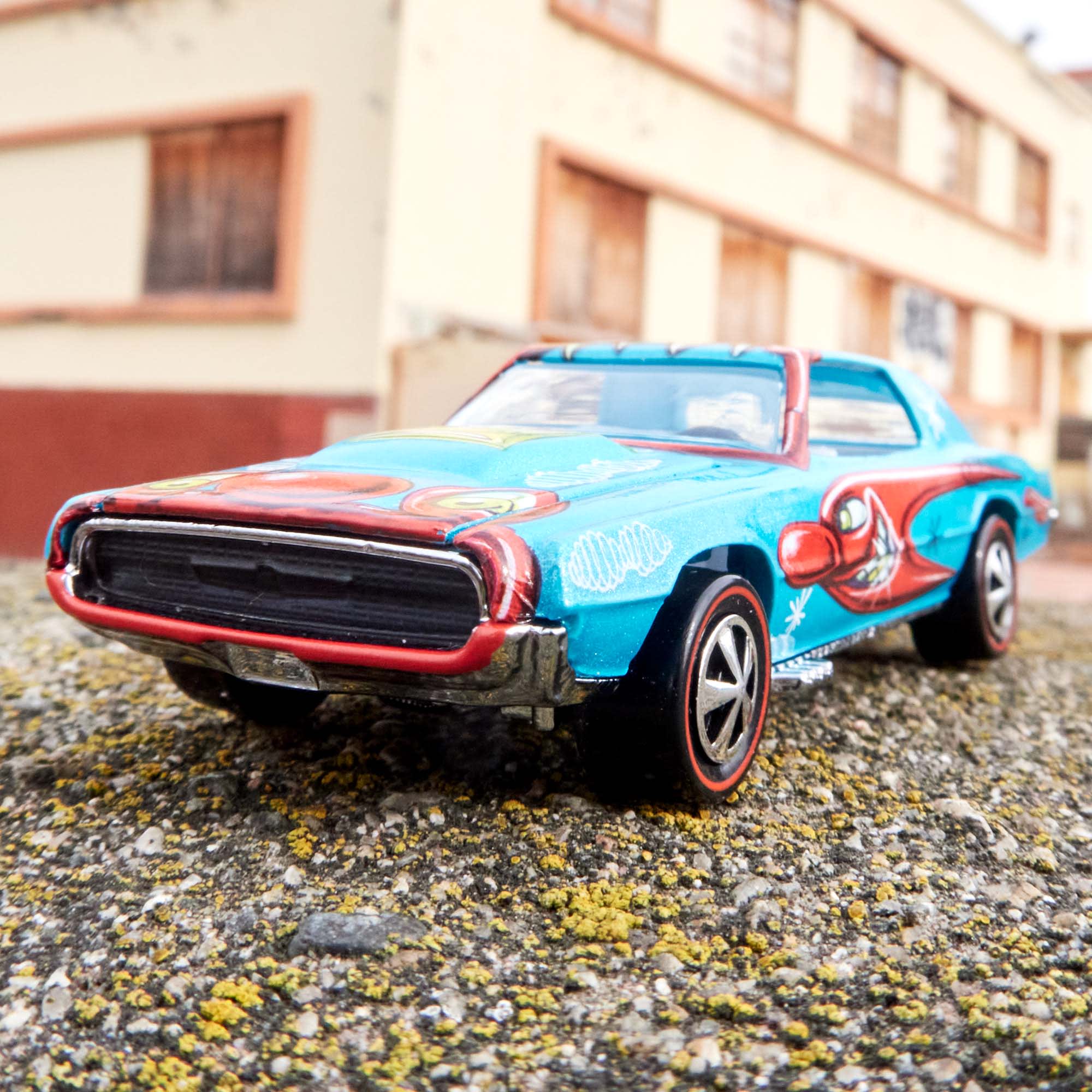 Hot Wheels x Kenny Scharf Signed Custom T-Bird - Image 13
