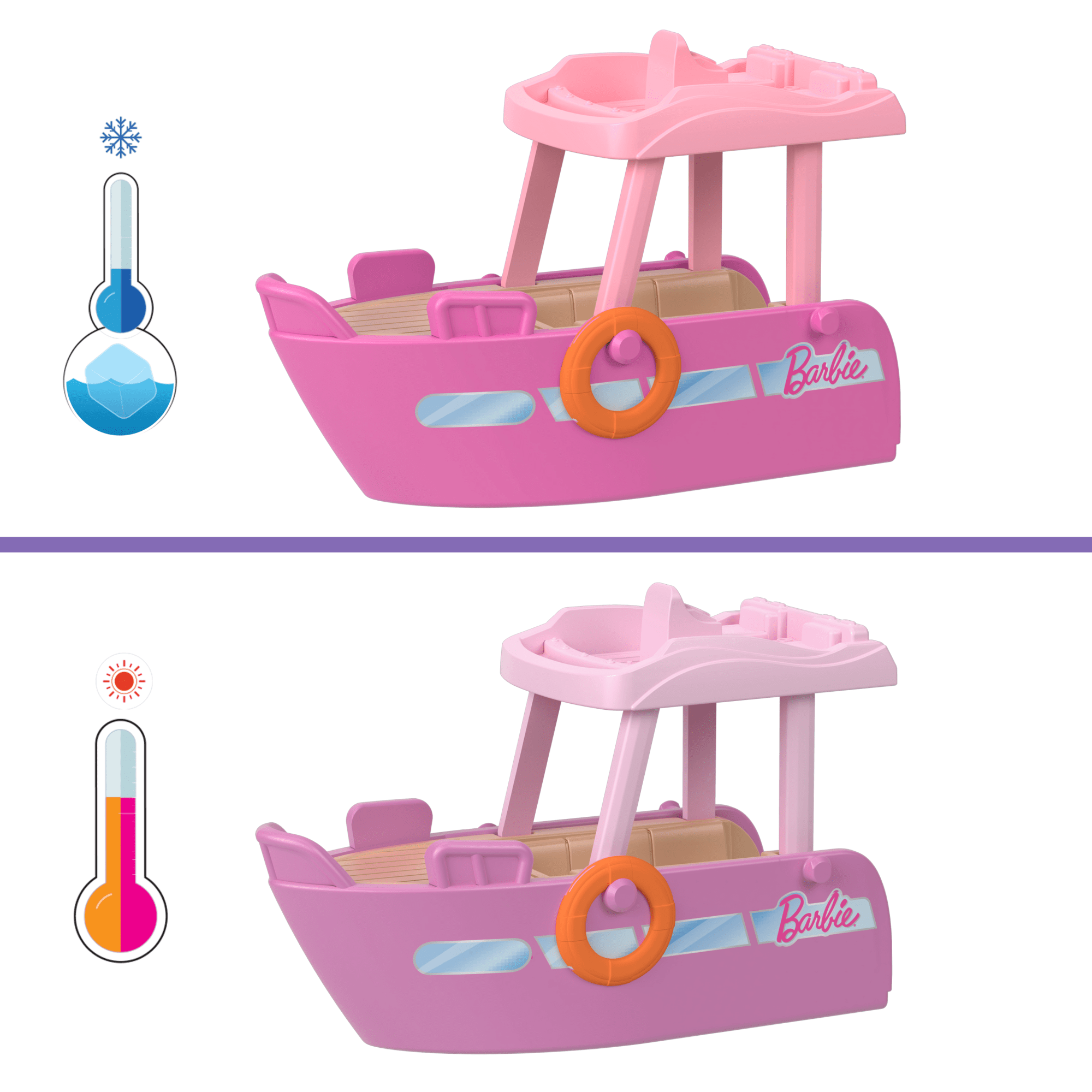 Barbie Mini BarbieLand Veículo para Boneca Iate Dos Sonhos - Image 3