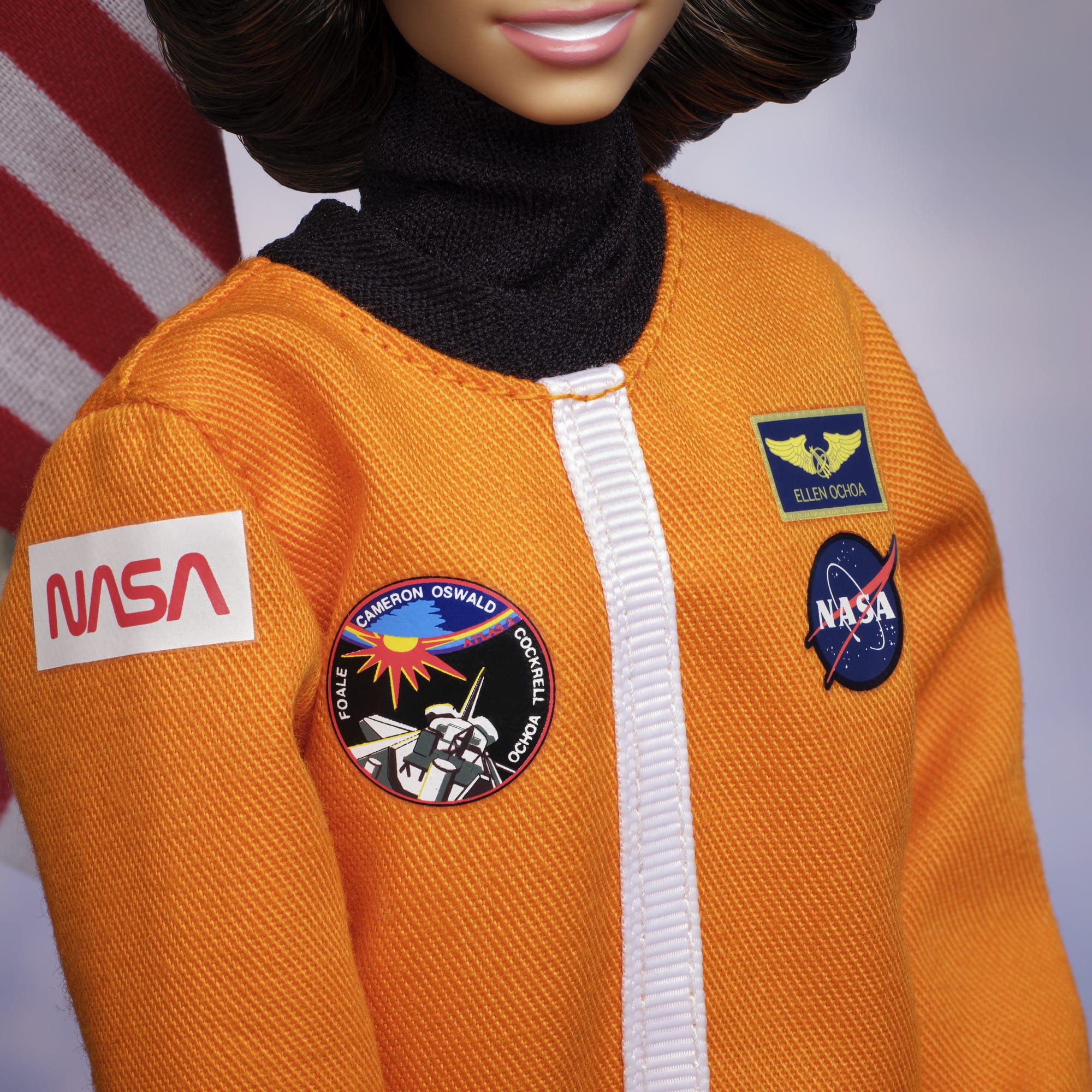 Barbie Signature inspiring Women Ellen Ochoa Fashion Doll Collectible. Astronaut Suit & Accessories - Image 4