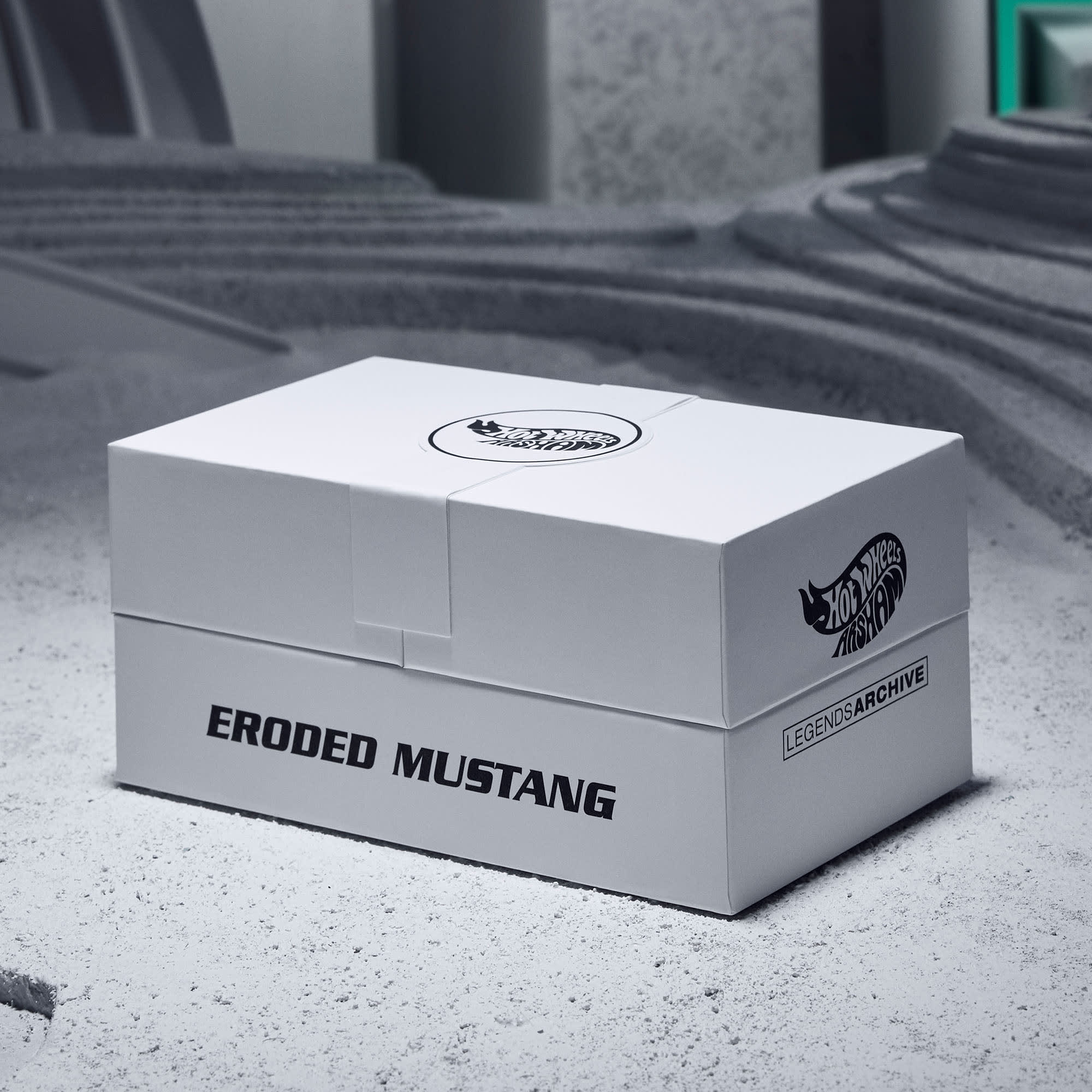 Hot Wheels x Daniel Arsham Eroded Ford Mustang - Image 9