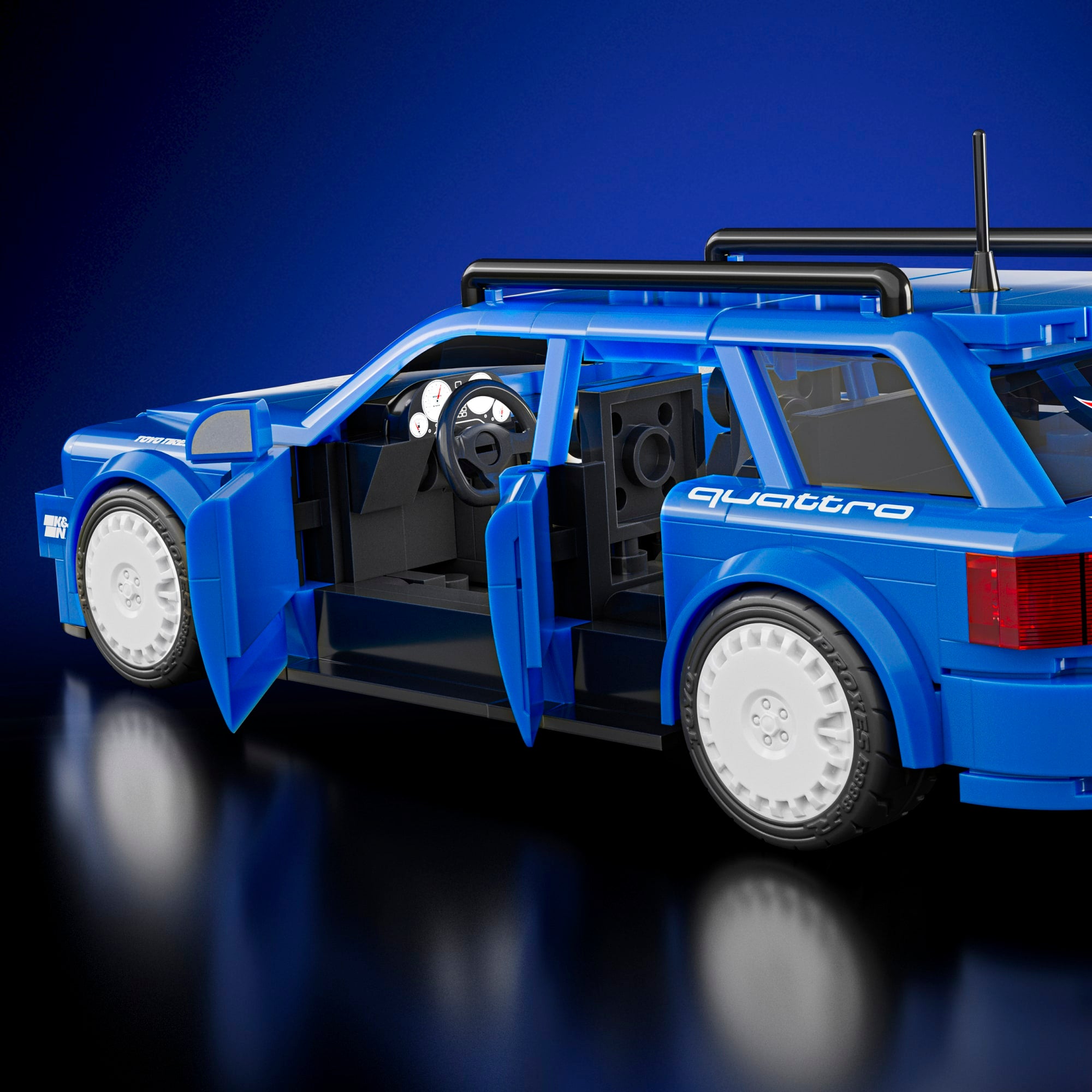 Hot Wheels Coffret de Construction Audi Avant Rs2 - Image 6