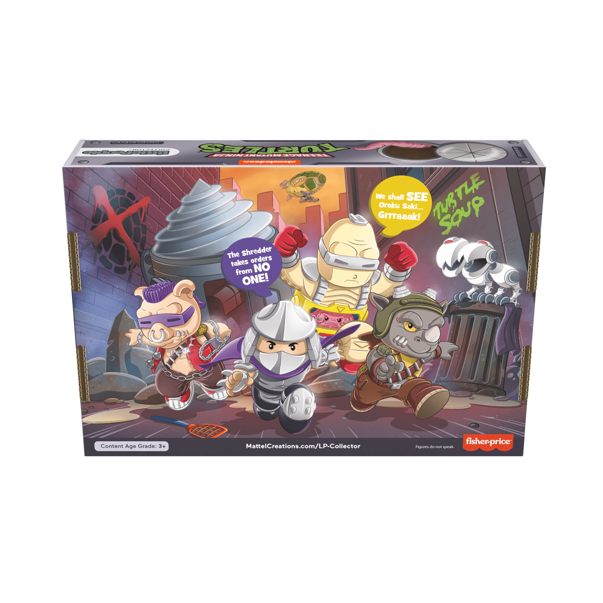 Little People Collector Teenage Mutant Ninja Turtles: Villains Special Edition Set - Image 13
