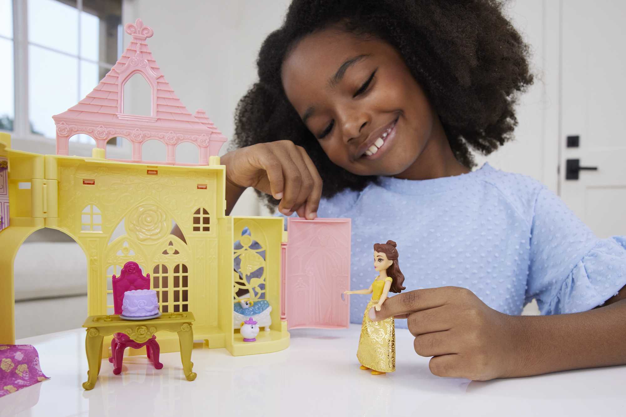 Disney Princess Toys. Belle's Stacking Castle. Gifts For Kids - Image 2