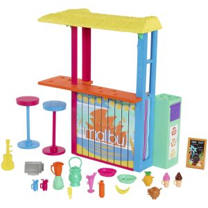 Barbie Loves The Ocean Beach Shack Playset. Made From Recycled Plastics