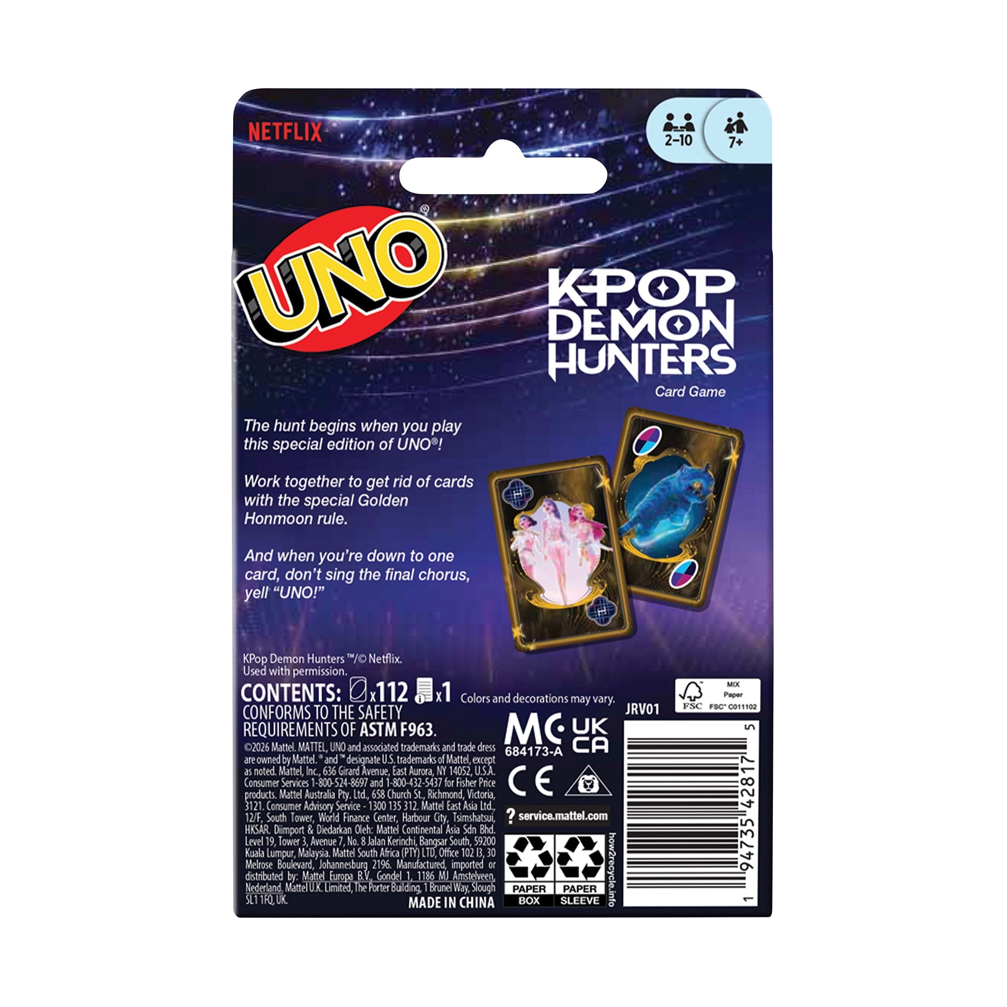 UNO KPop Demon Hunters Deck - Image 8