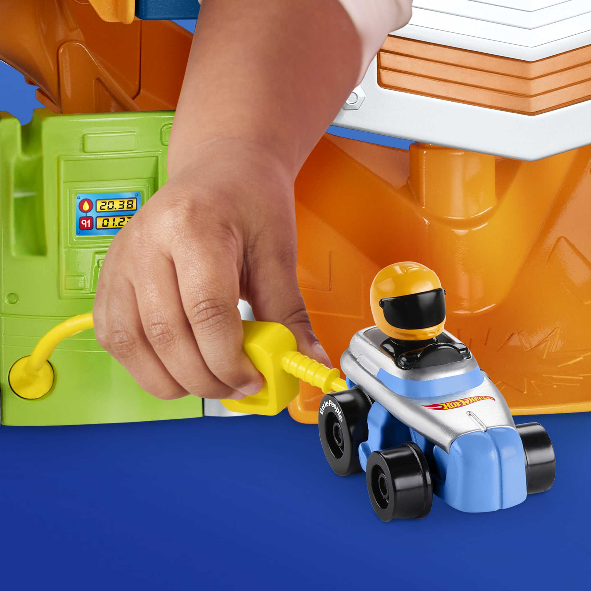 Fisher-Price HW Little People Coffret Piste Course à Emporter - Image 4
