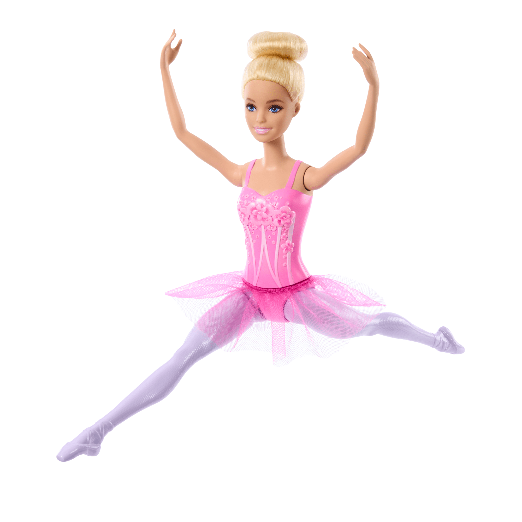 Barbie Ballerina Doll. Blonde Fashion Doll Wearing Purple Removable Tutu - Image 4