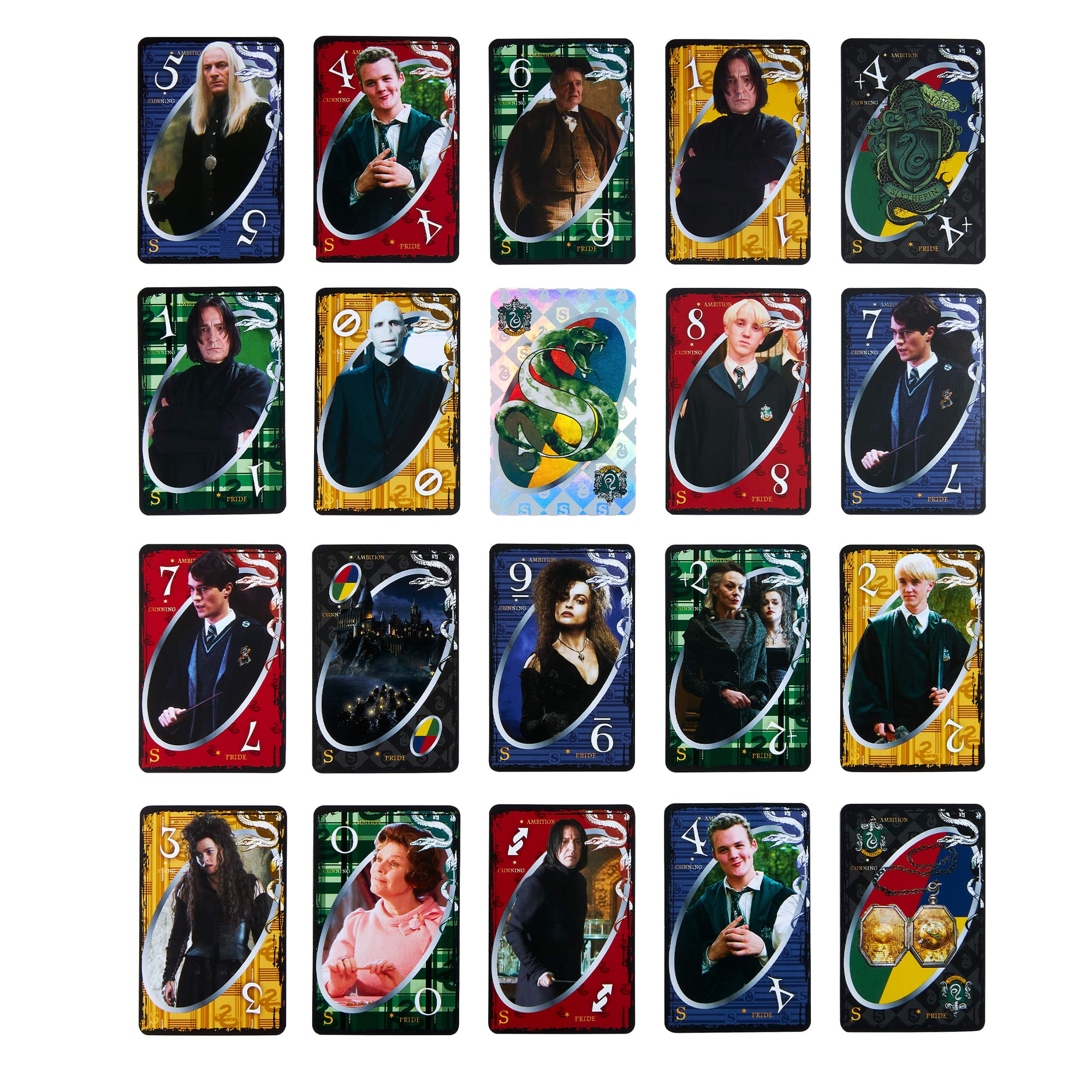 UNO Fandom Harry Potter Slytherin Game Deck - Image 4
