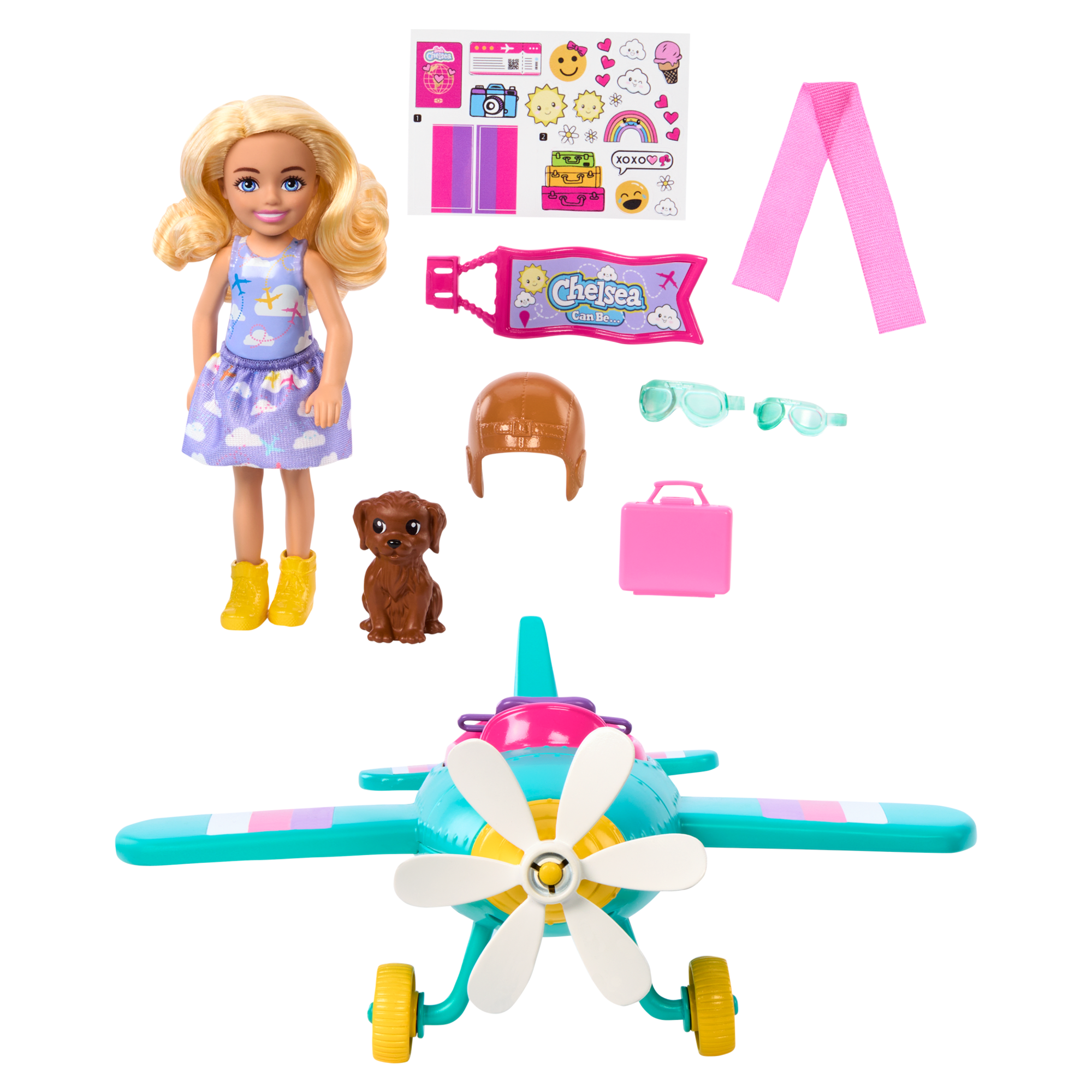 Barbie Conjunto de Brinquedo Chelsea Piloto de avião - Image 4