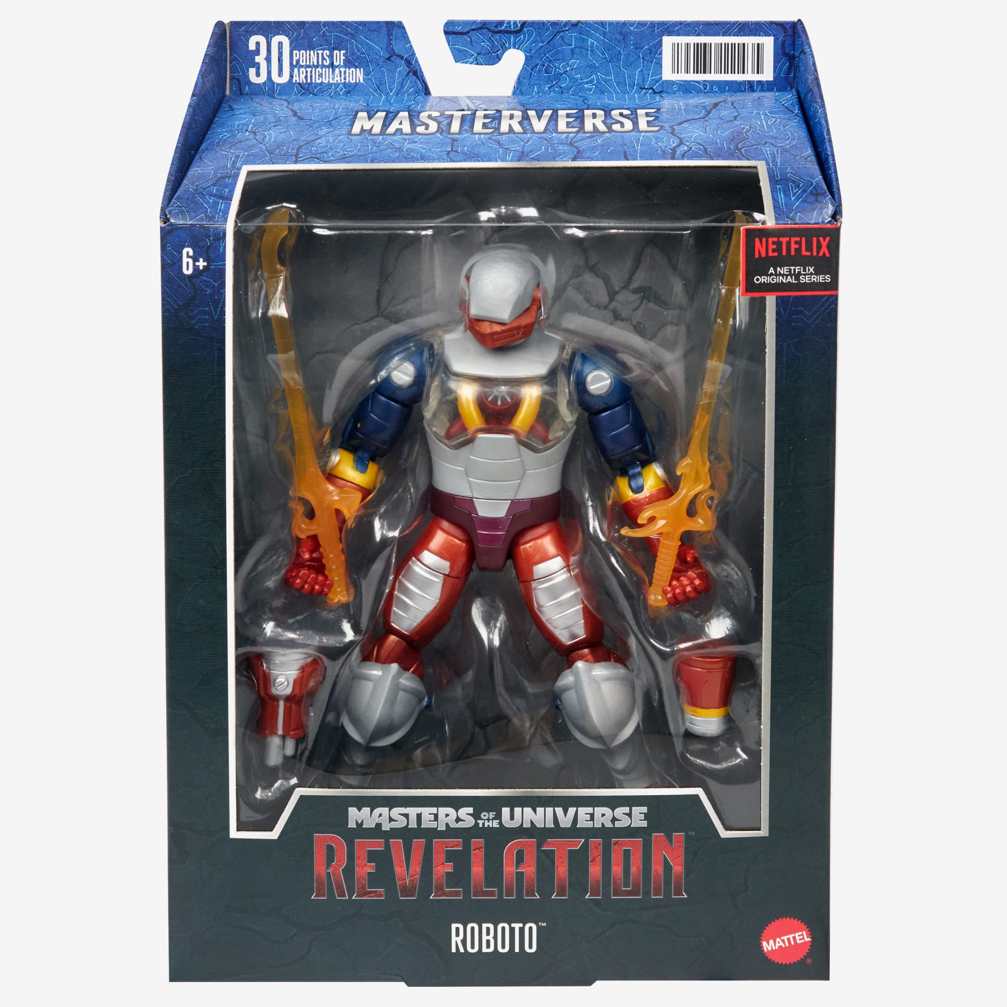 Masters of the Universe Masterverse Roboto Action Figure - Image 8
