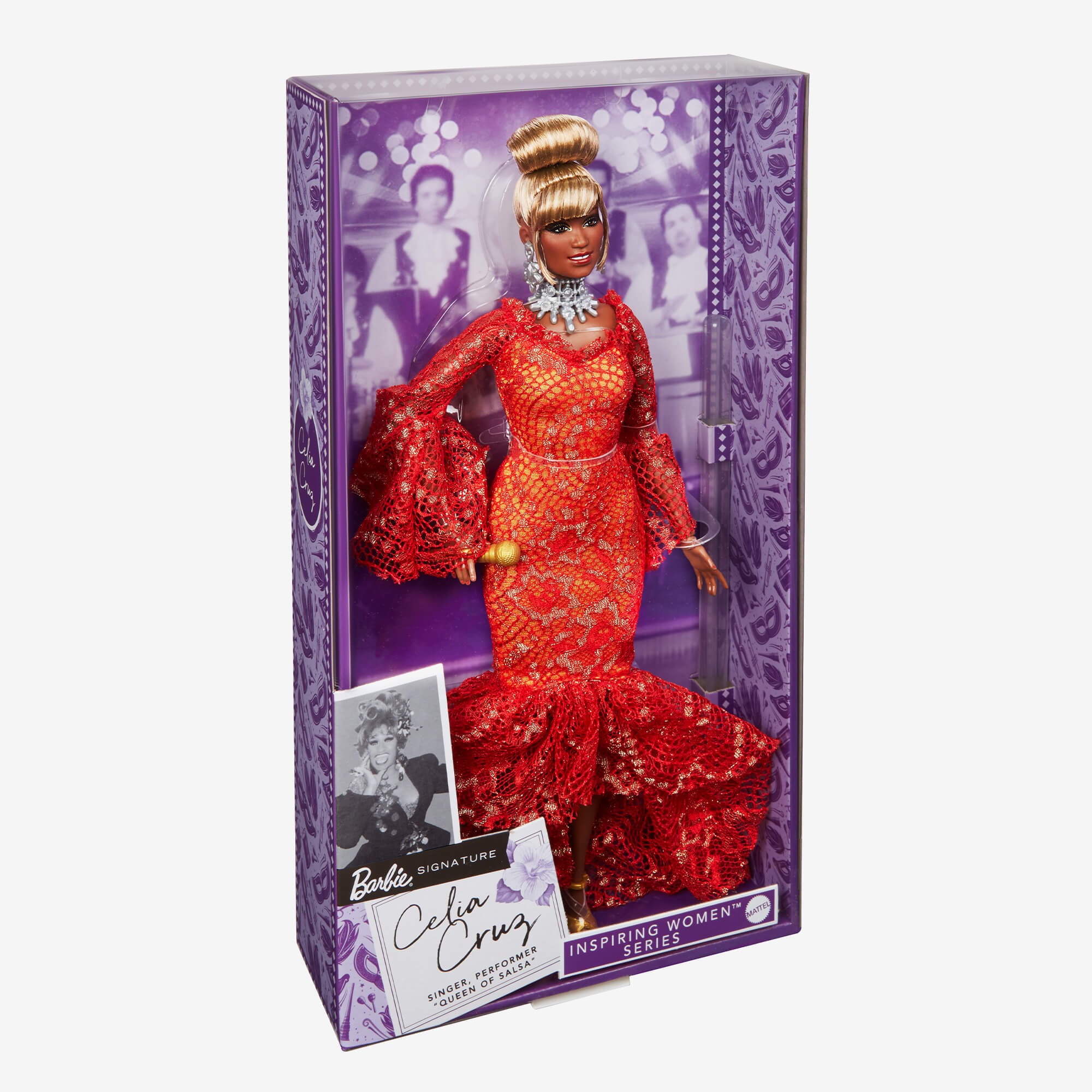 Barbie Inspiring Women Celia Cruz Doll - Image 14