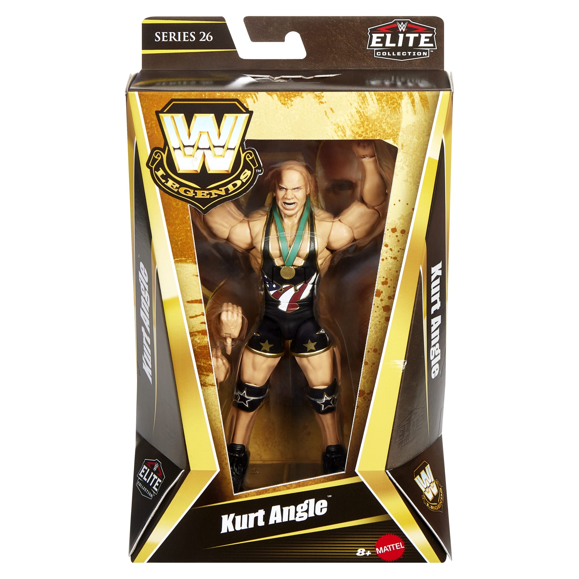 WWE Elite Legends Kurt Angle Action Figure - Image 6