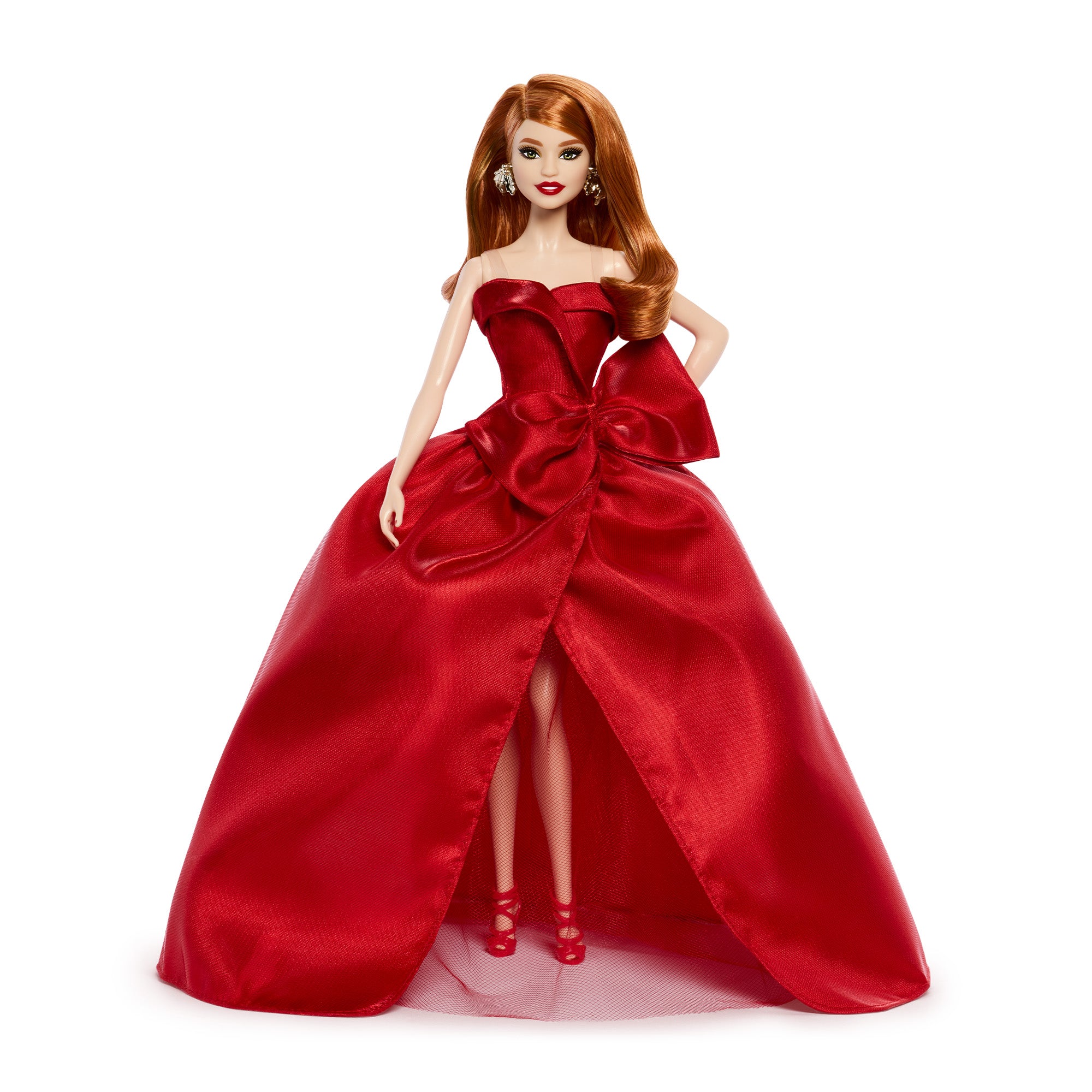 Barbie Signature 2026 Holiday Barbie Doll with Red Hair - Image 2