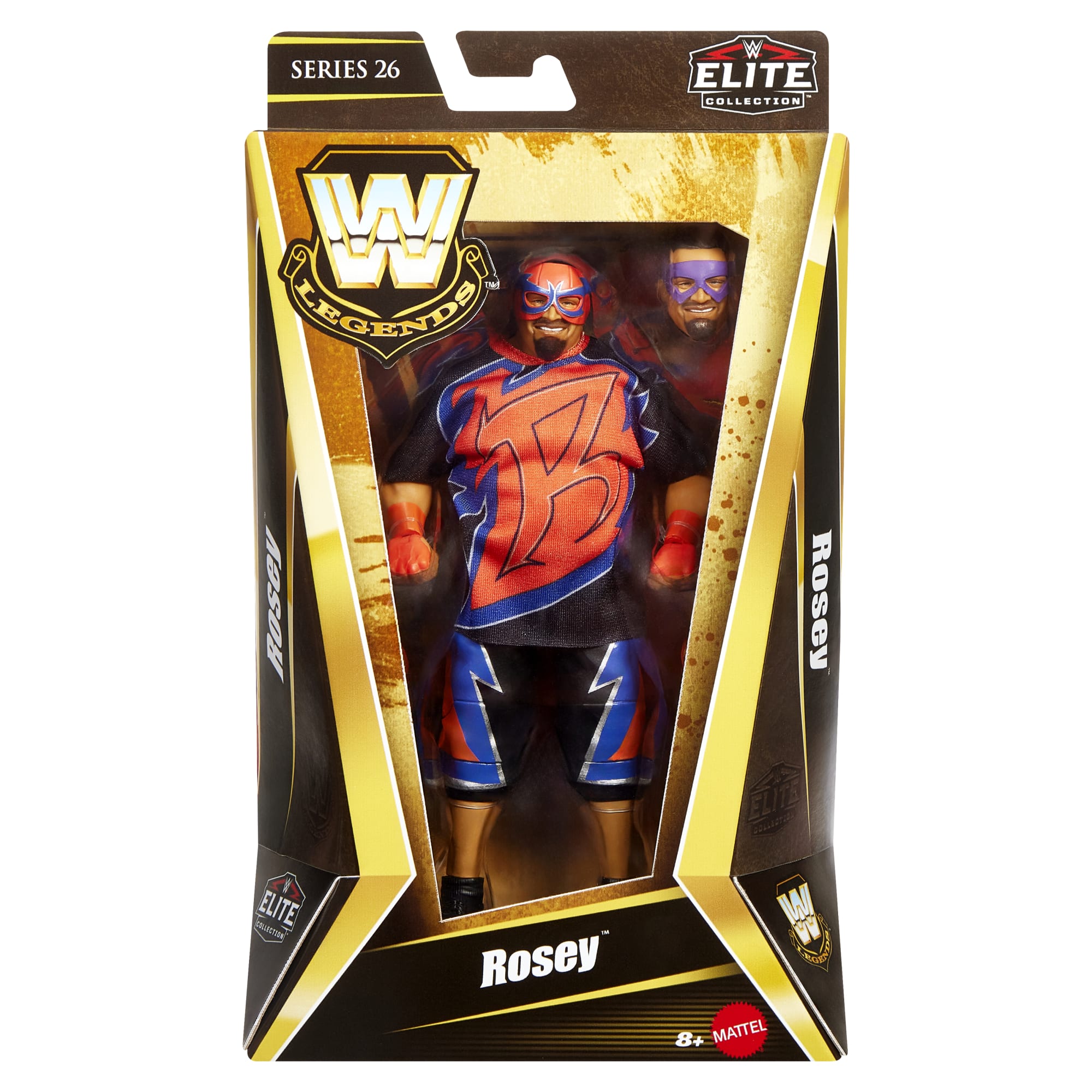 Wwe Collection Elite Legends Série26 Figurine Rosey - Image 2