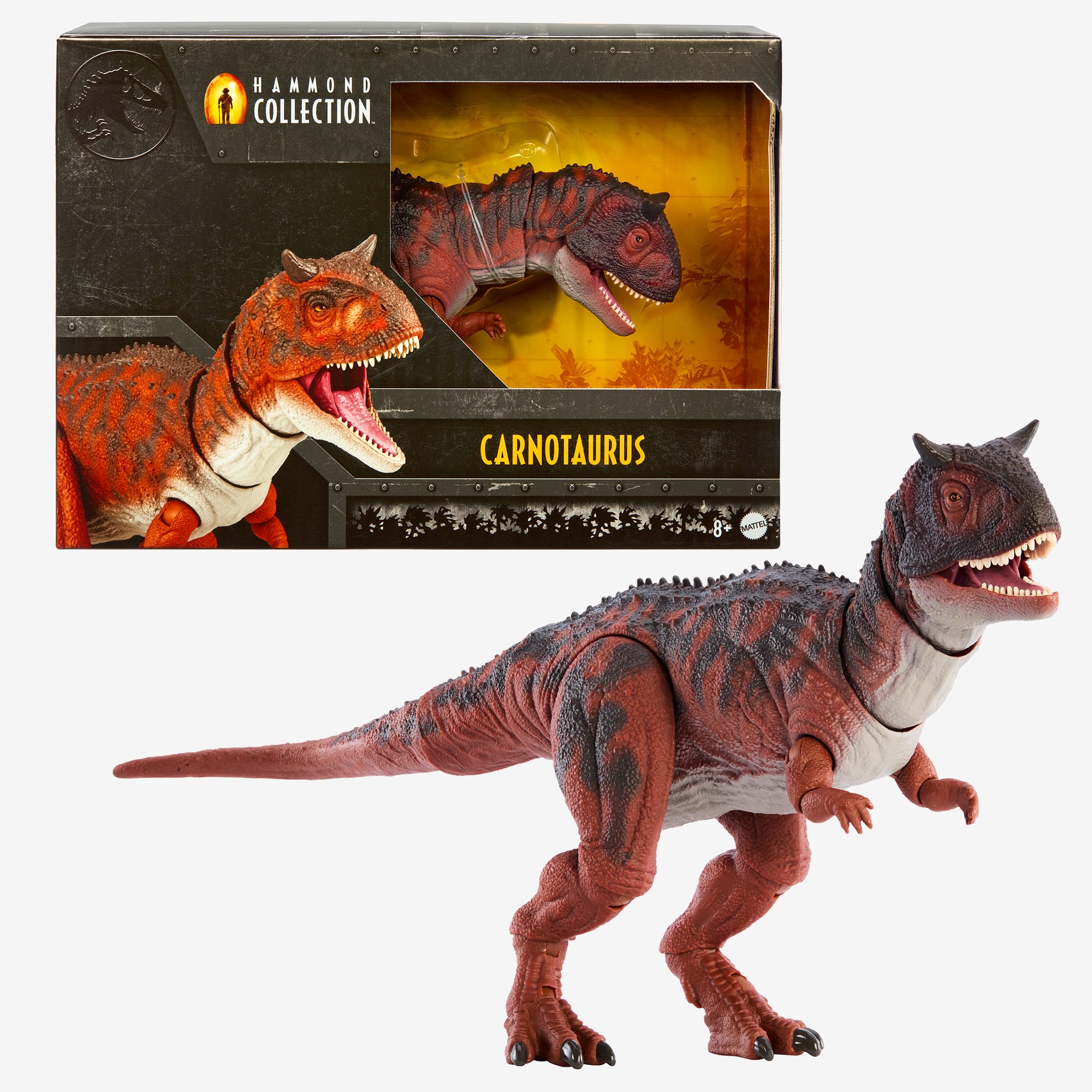 Jurassic World Hammond Collection Fallen Kingdom Carnotaurus Dinosaur Action Figure - Image 7