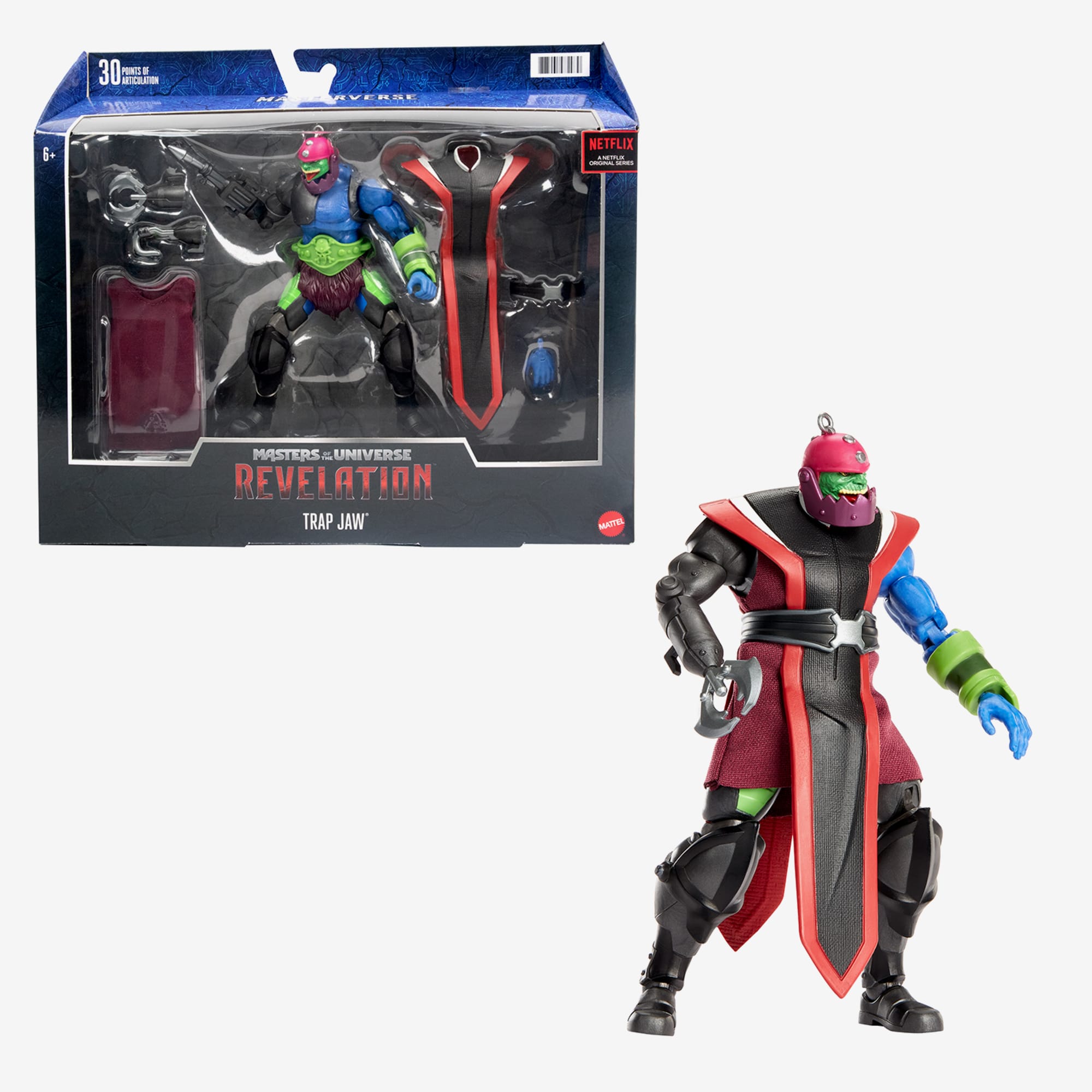 Masters of the Universe Masterverse Revelation Trap Jaw Action Figure - Image 7