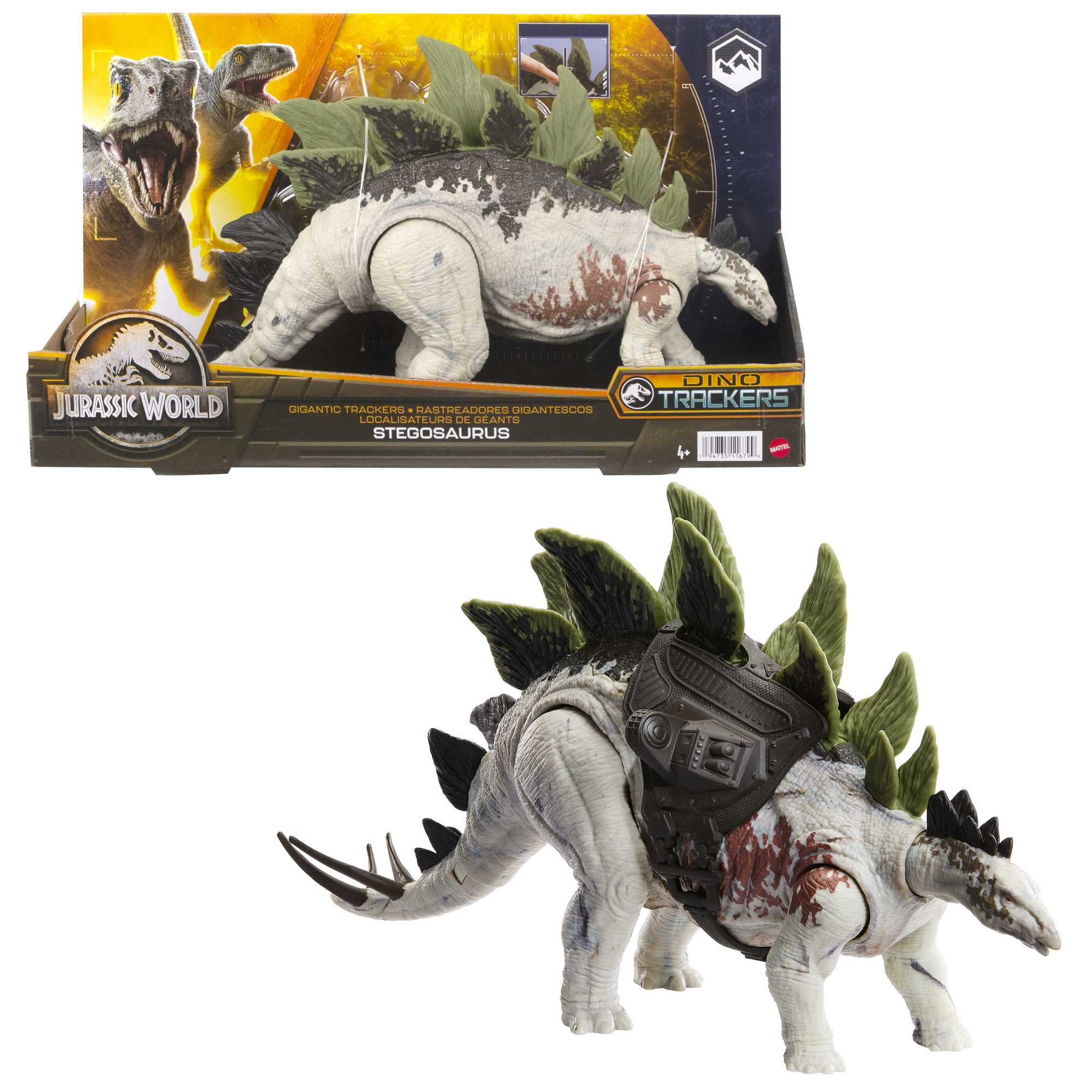 Jurassic World Dinosaurio de Juguete Rastreadores Gigantes - Image 6