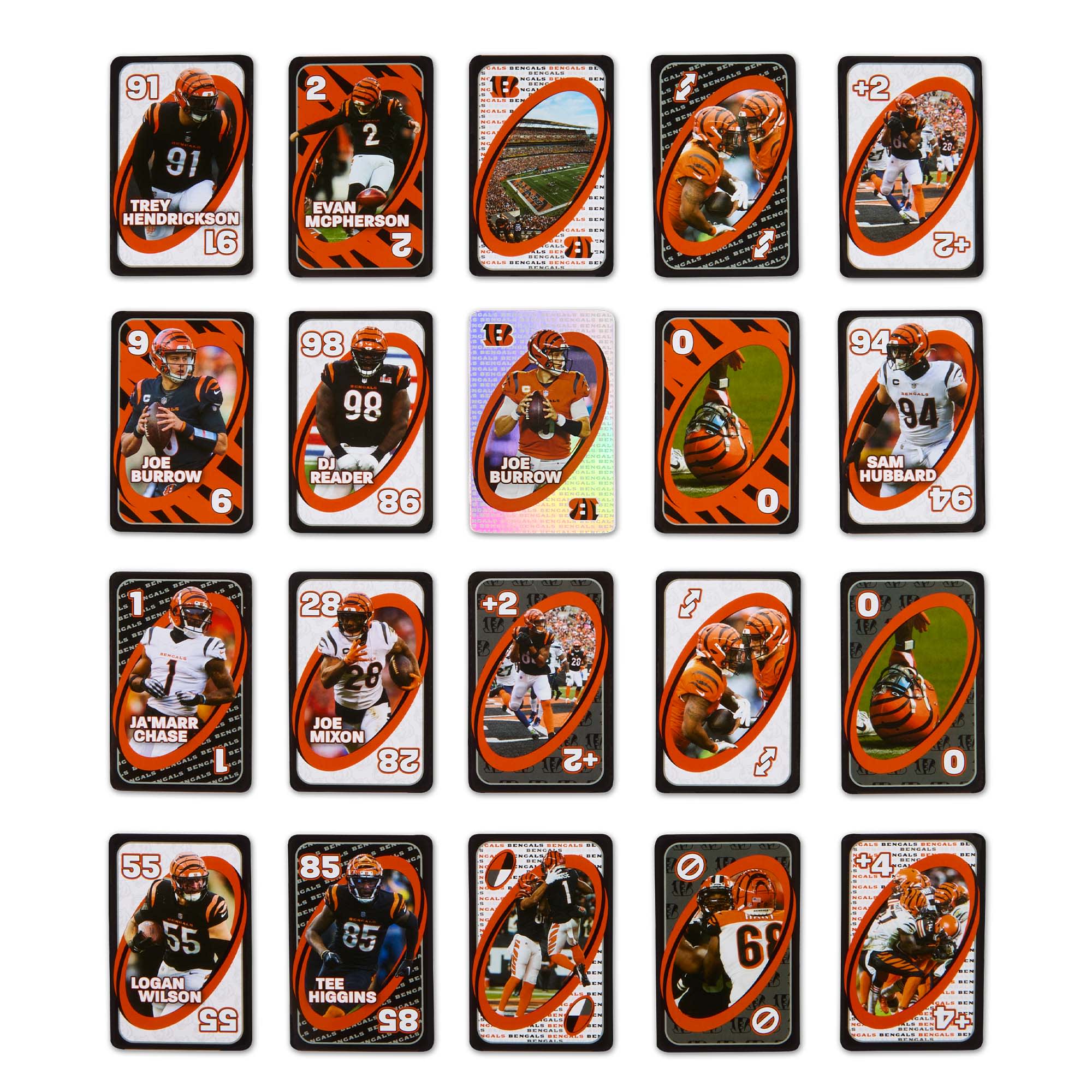 UNO Fandom NFL Cincinnati Bengals Game Deck - Image 8