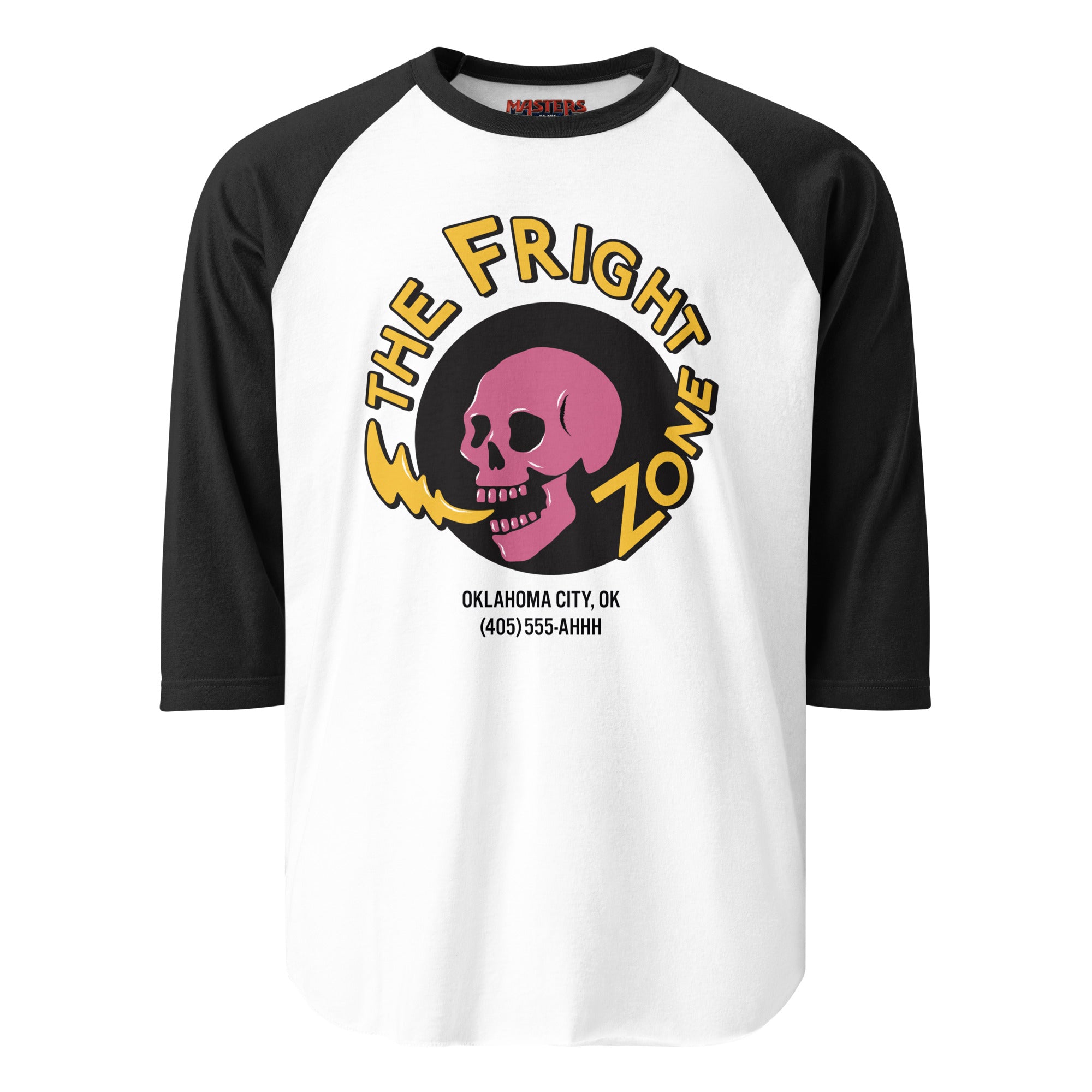Masters of the Universe Movie The Fright Zone White Raglan Tee - Image 2