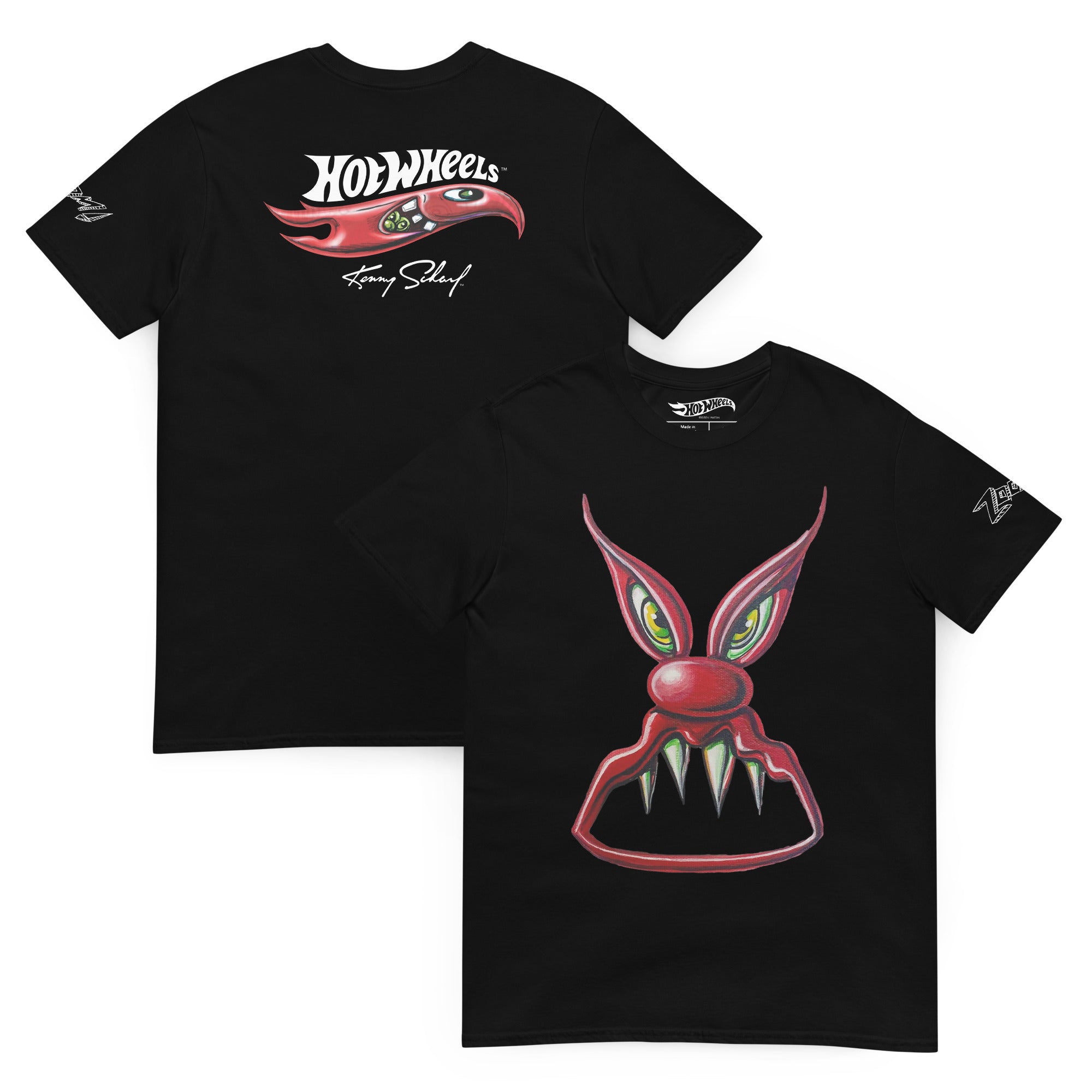 Hot Wheels x Kenny Scharf Black T-Shirt - Image 4