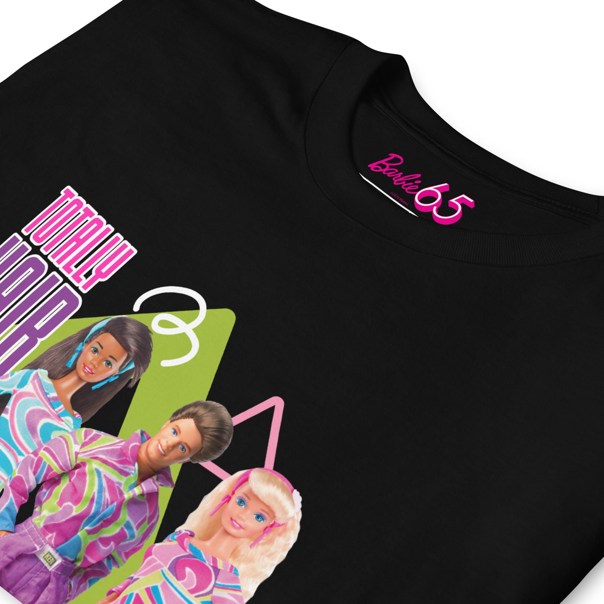 Barbie 1990's Totally Hair Black T-Shirt - Image 2