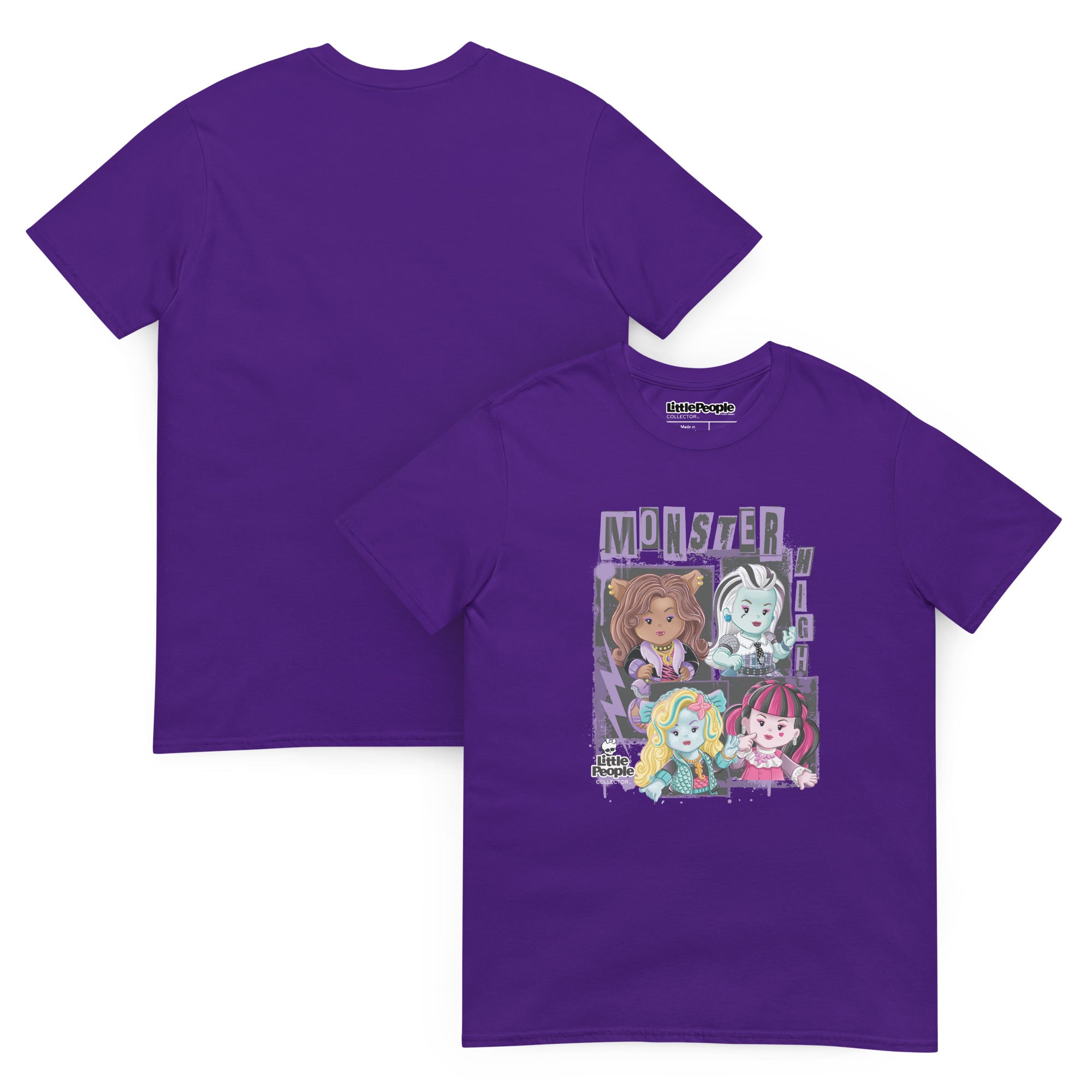 Little People Collector Monster High Purple T-Shirt - Image 2
