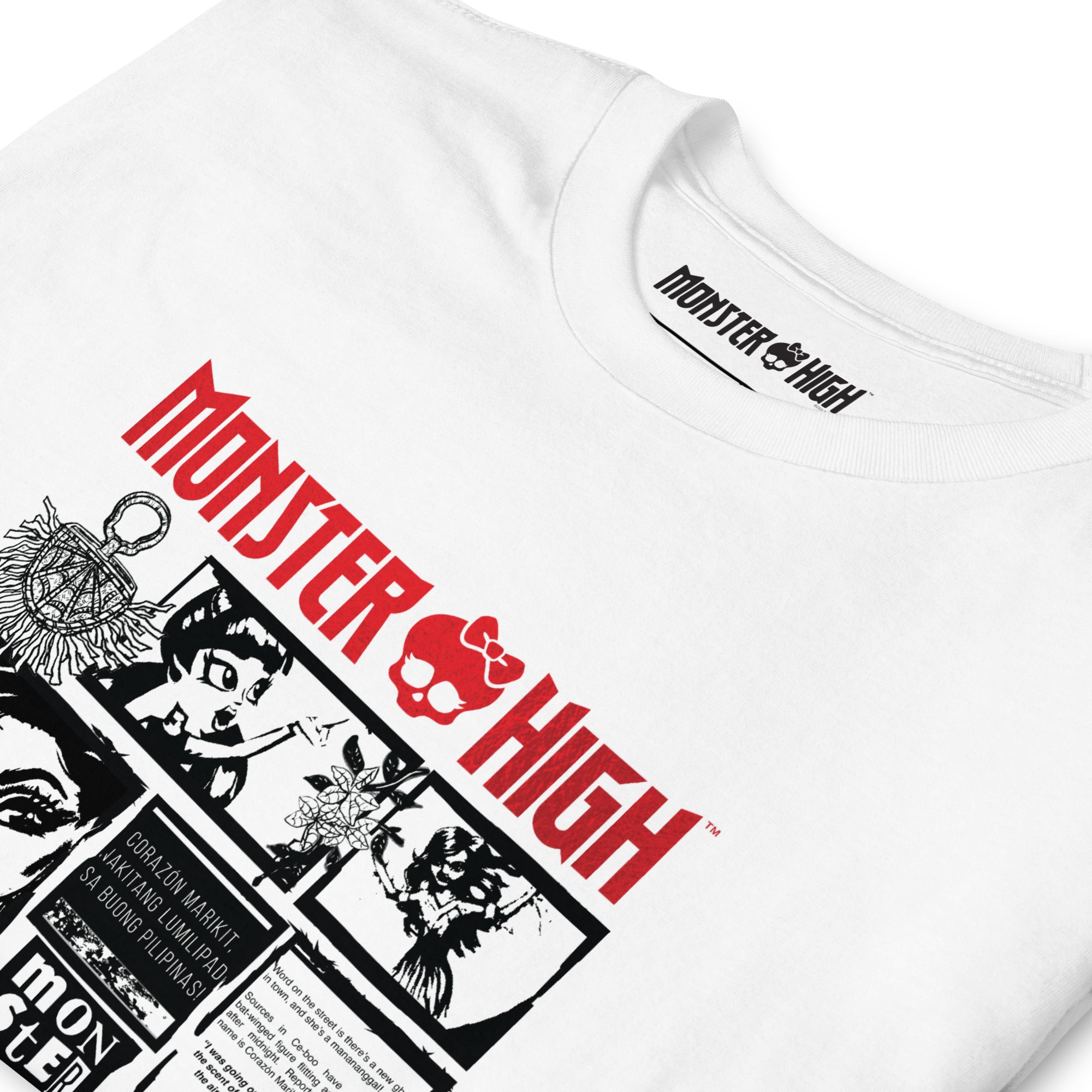 Monster High Corazon Marikit White T-Shirt - Image 5