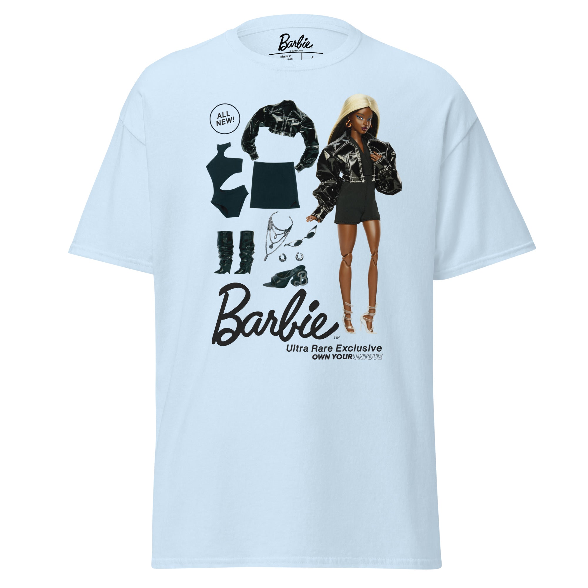 Barbie Basics You Create Blue T-Shirt - Image 6