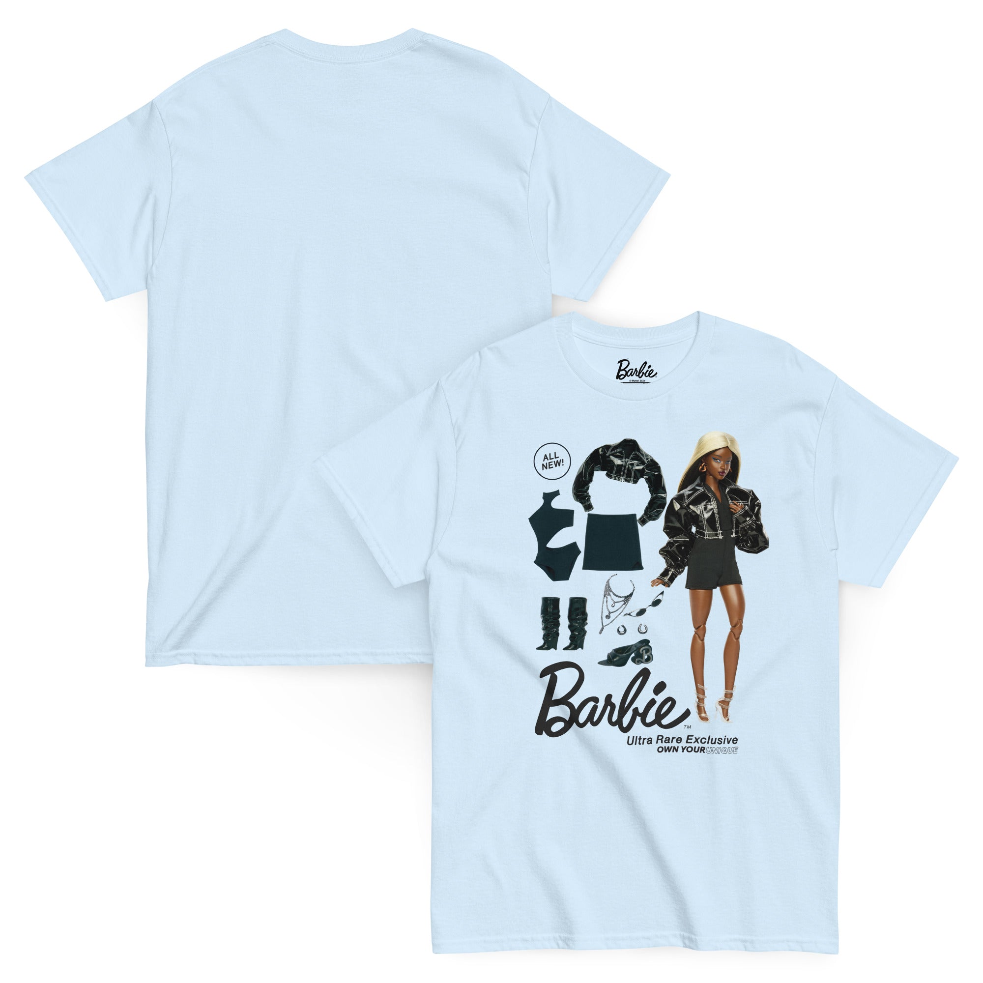 Barbie Basics You Create Blue T-Shirt - Image 2