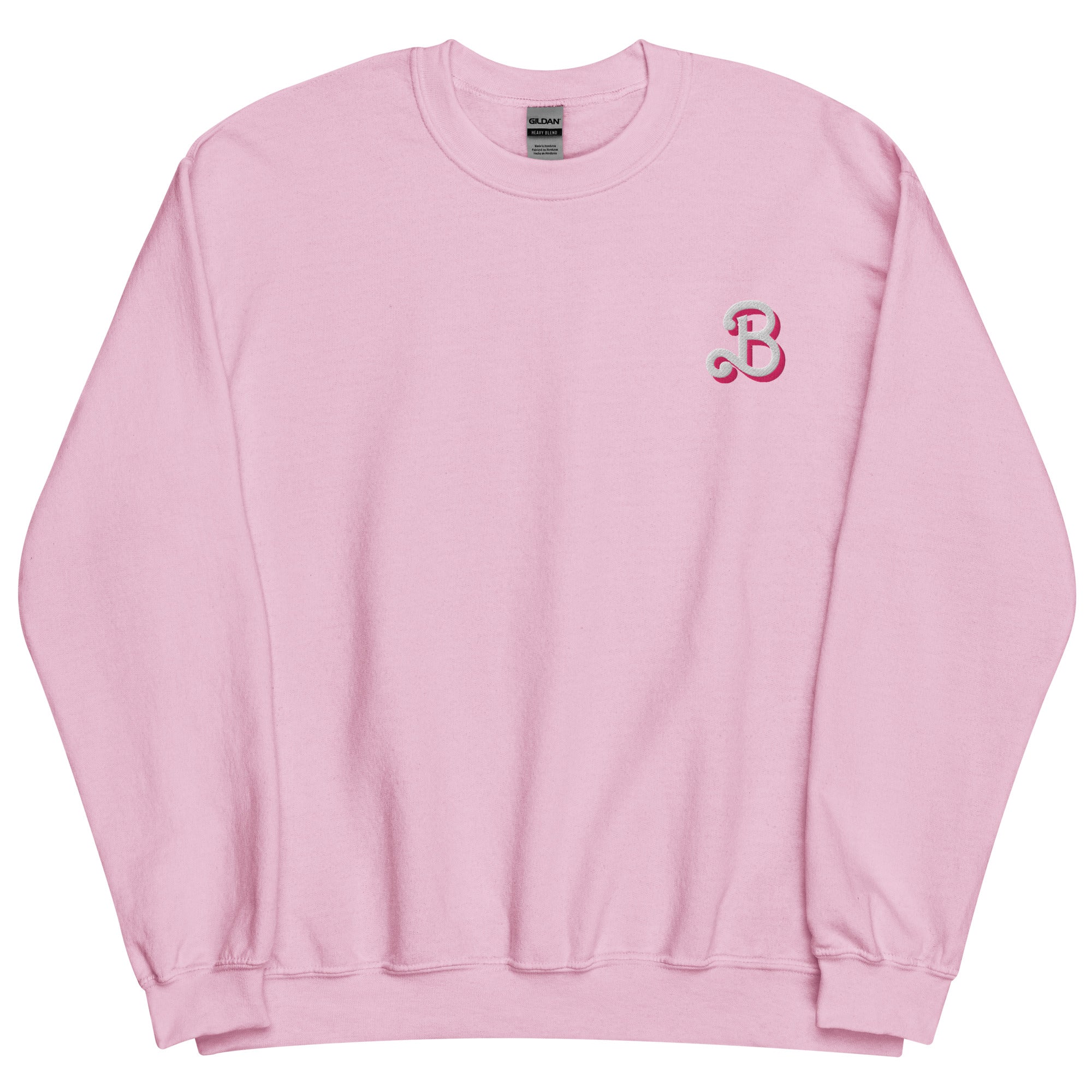 Barbie Still Plays with Barbie Dolls Pink Sweatshirt - Image 2