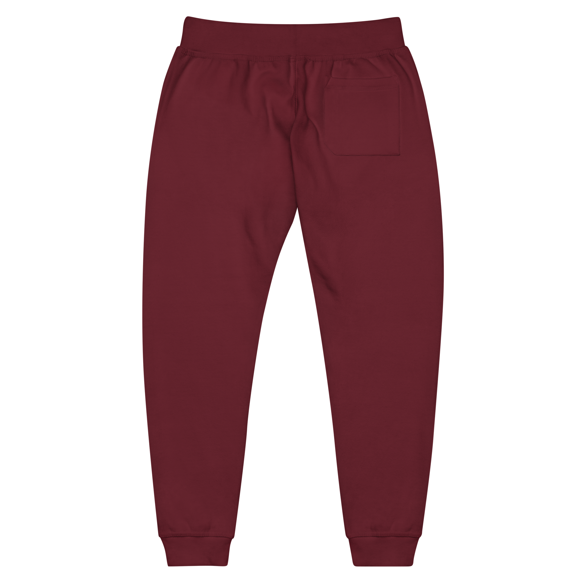 American Girl® Burgundy Fleece Sweatpants for Adults - Image 2
