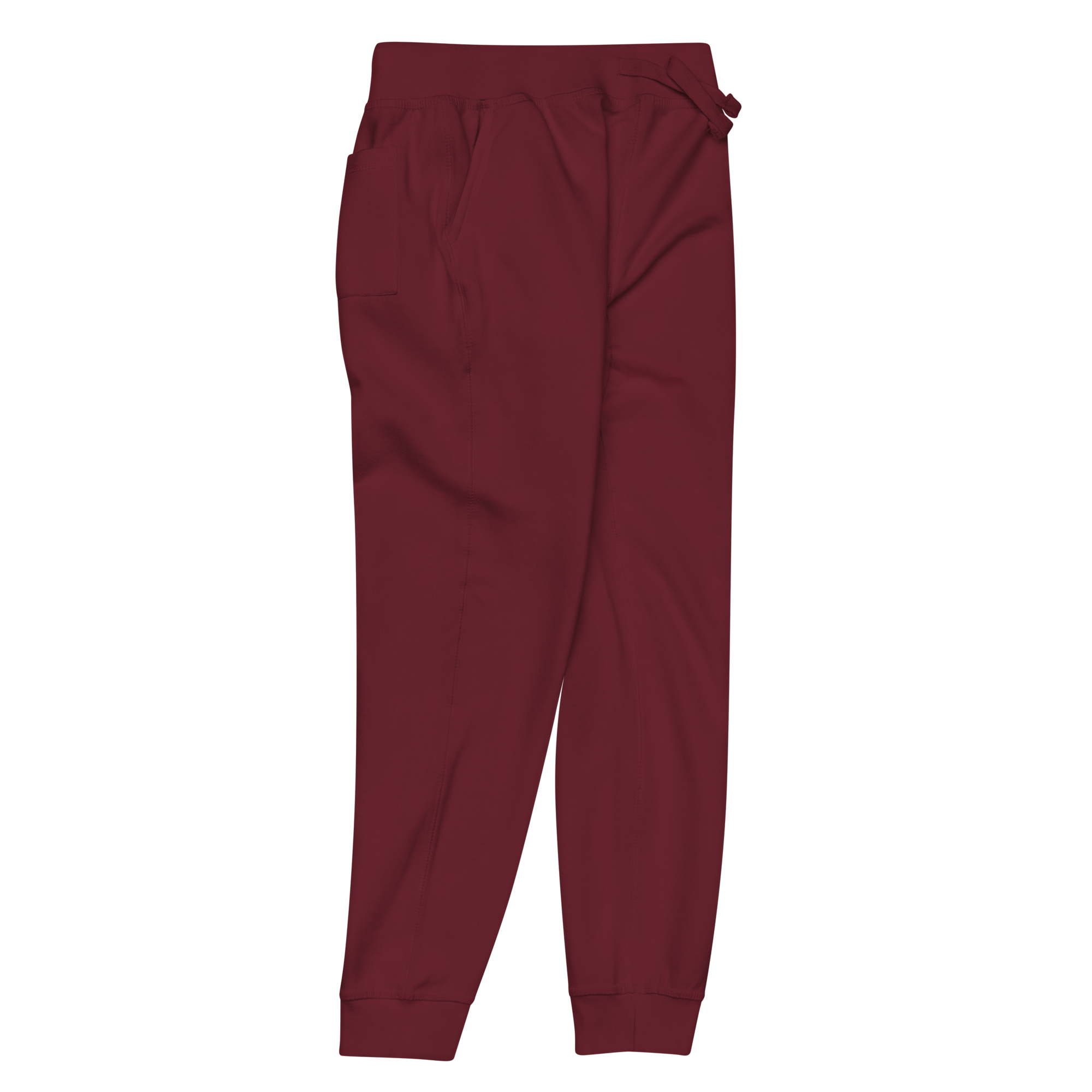 American Girl® Burgundy Fleece Sweatpants for Adults - Image 5