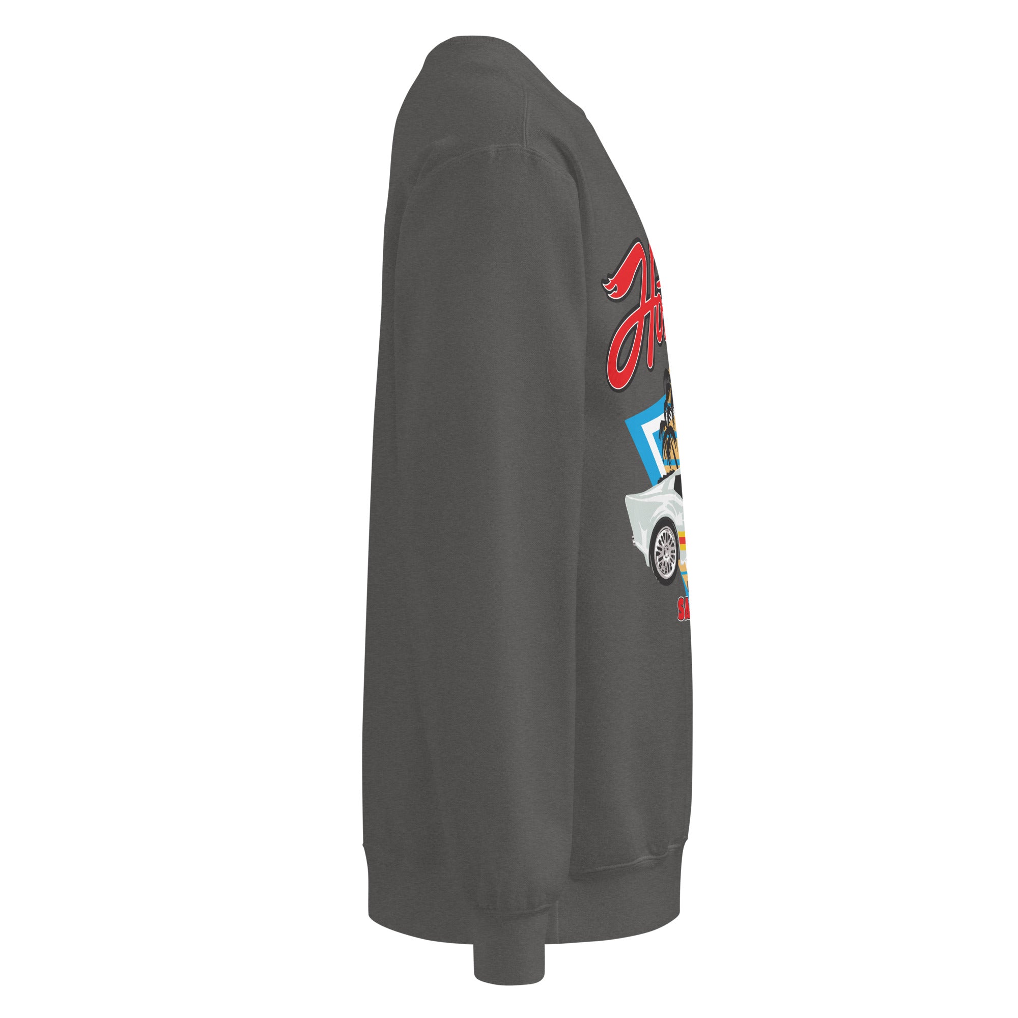 Hot Wheels Pit Stop Gray Sweatshirt - Image 7