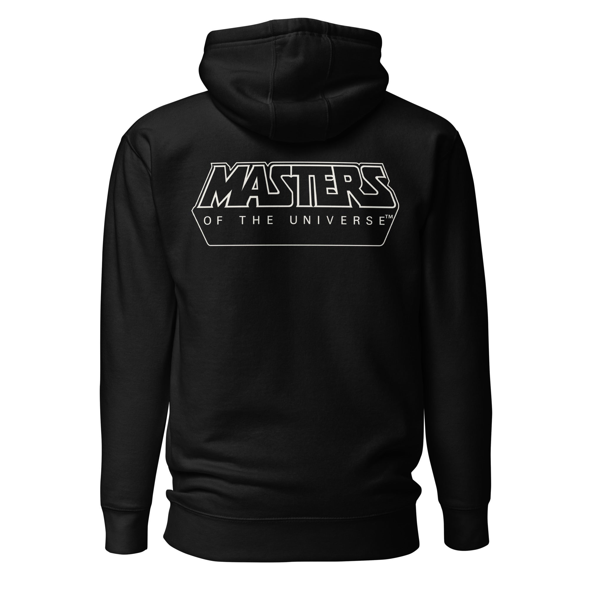 Masters of the Universe Club Grayskull Black Embroidered Hoodie - Image 4
