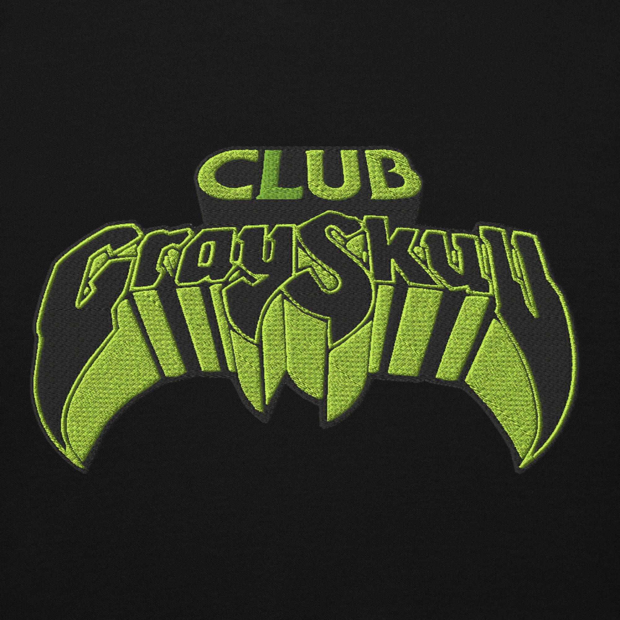 Masters of the Universe Club Grayskull Black Embroidered Hoodie - Image 7