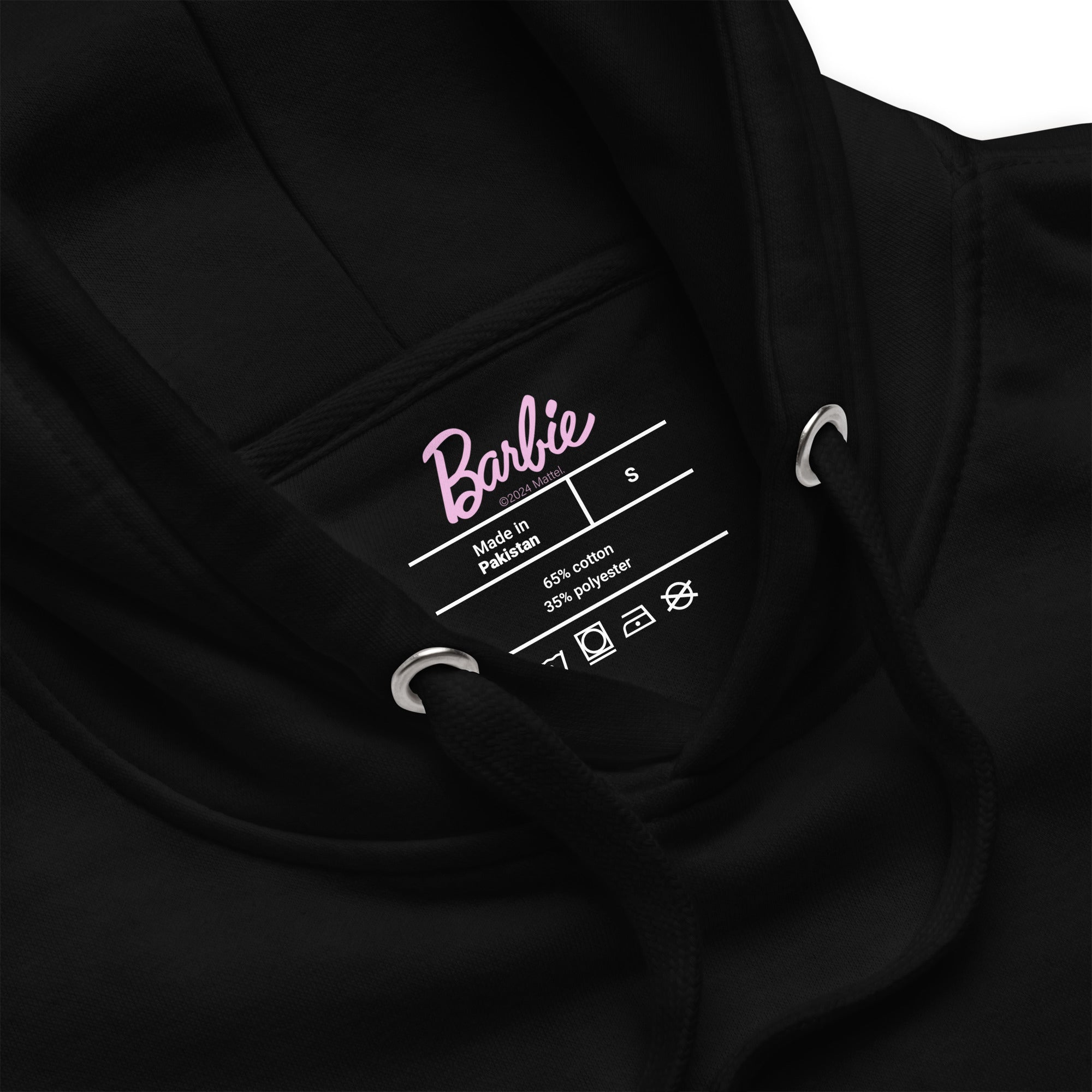 Barbie Embroidered Hearts Hoodie - Image 4